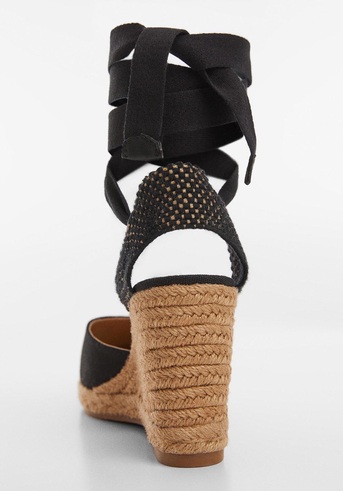 Mango Lace-up espadrilles 4 Shaws Department Stores