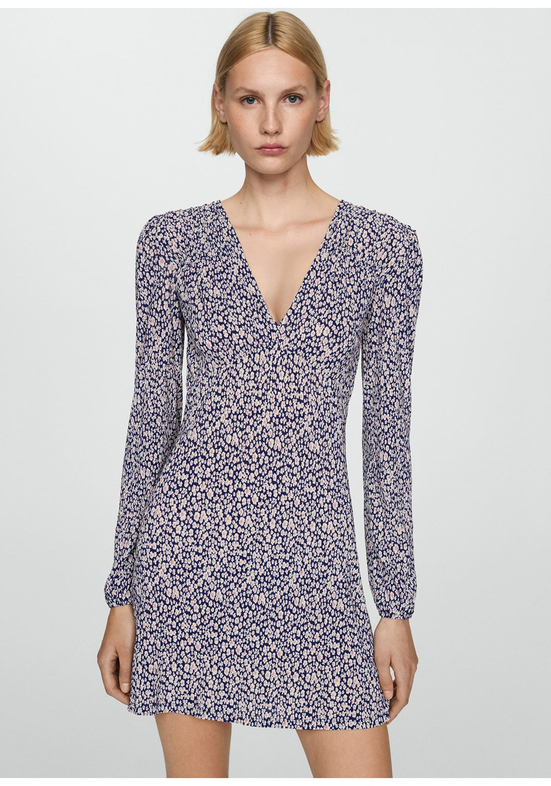 Mango Floral print dress 1 Shaws Department Stores