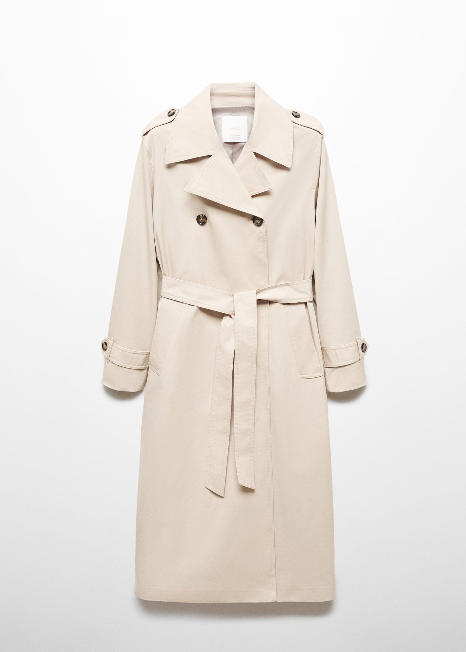 Mango Double-button trench coat 2 Shaws Department Stores