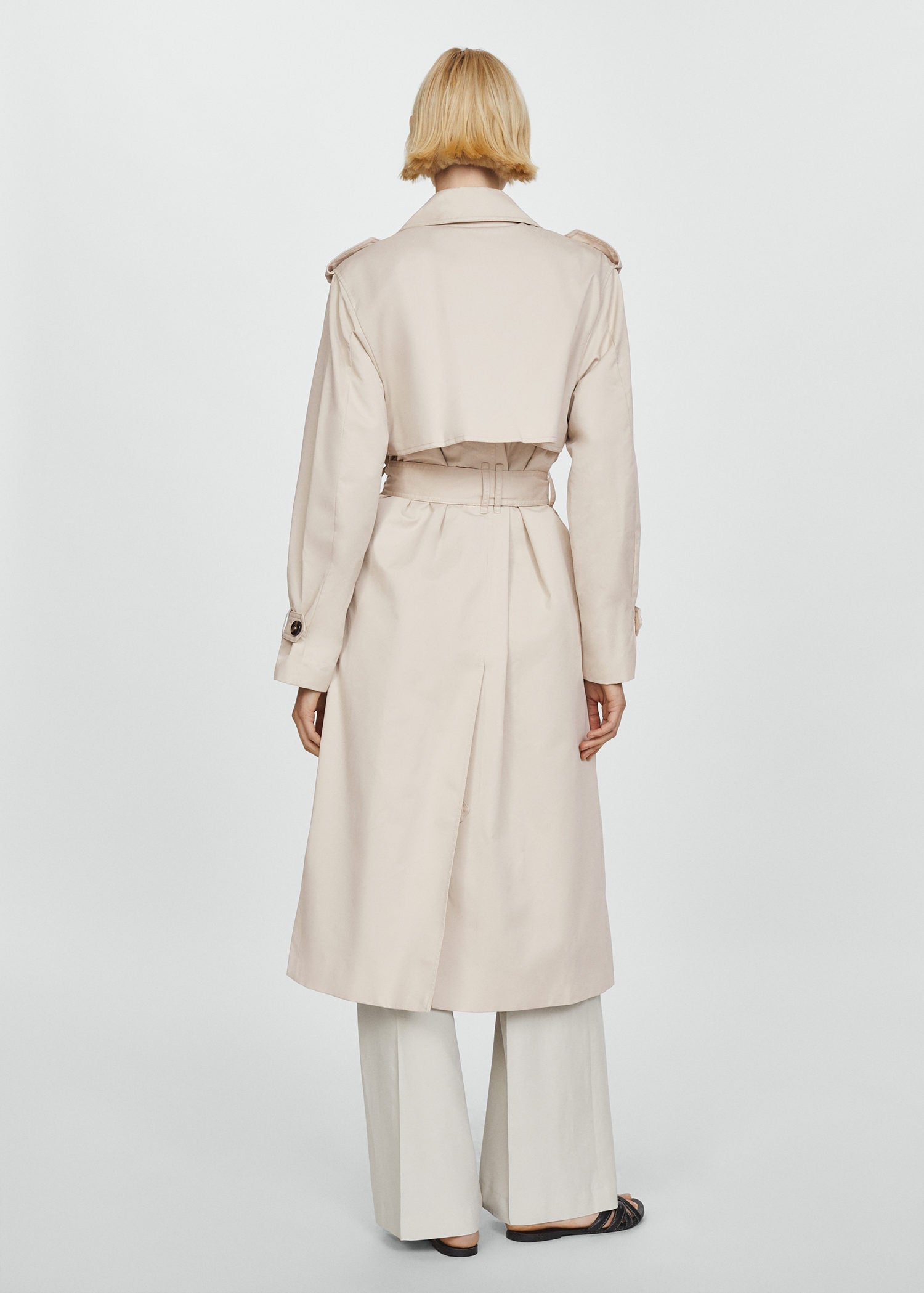 Mango Double-button trench coat 6 Shaws Department Stores