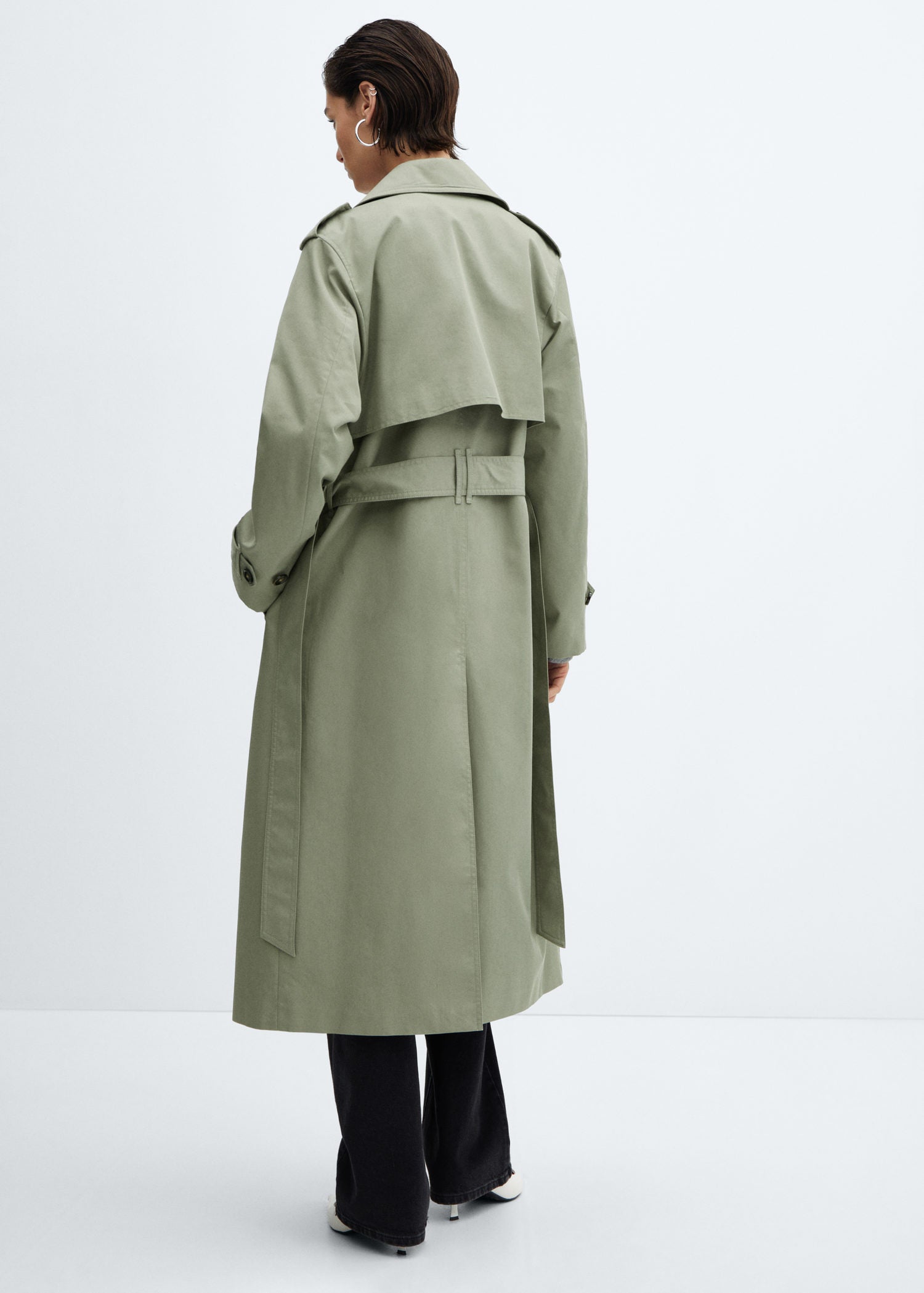 Mango Double-button trench coat 3 Shaws Department Stores