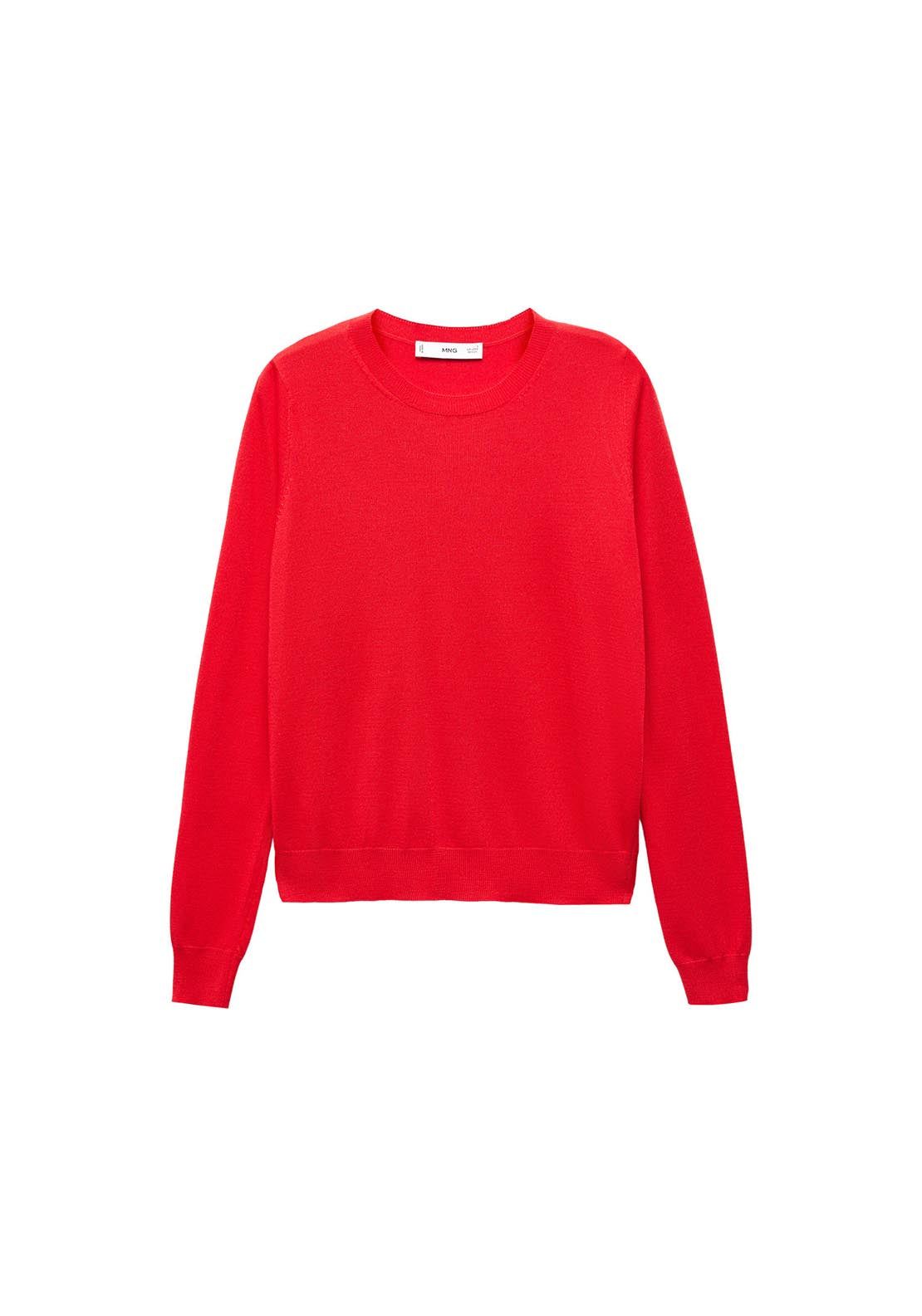 Mango Roundneck knitted sweater 3 Shaws Department Stores
