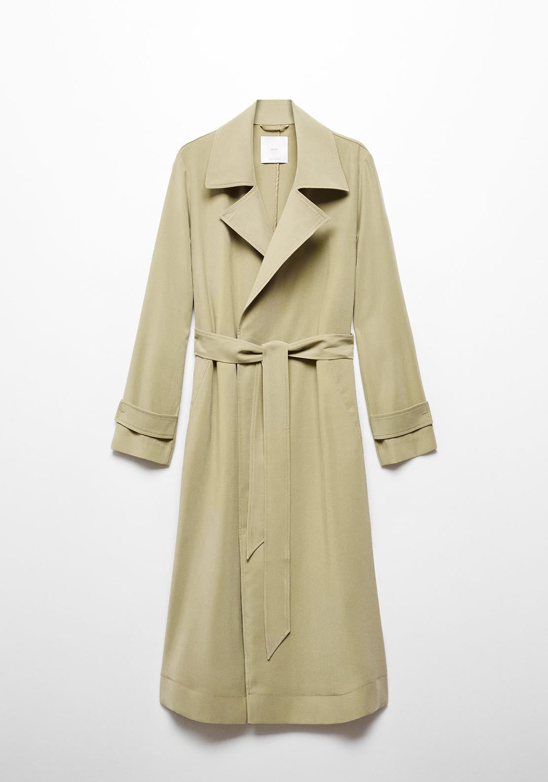 Mango Flowy lapel trench 7 Shaws Department Stores