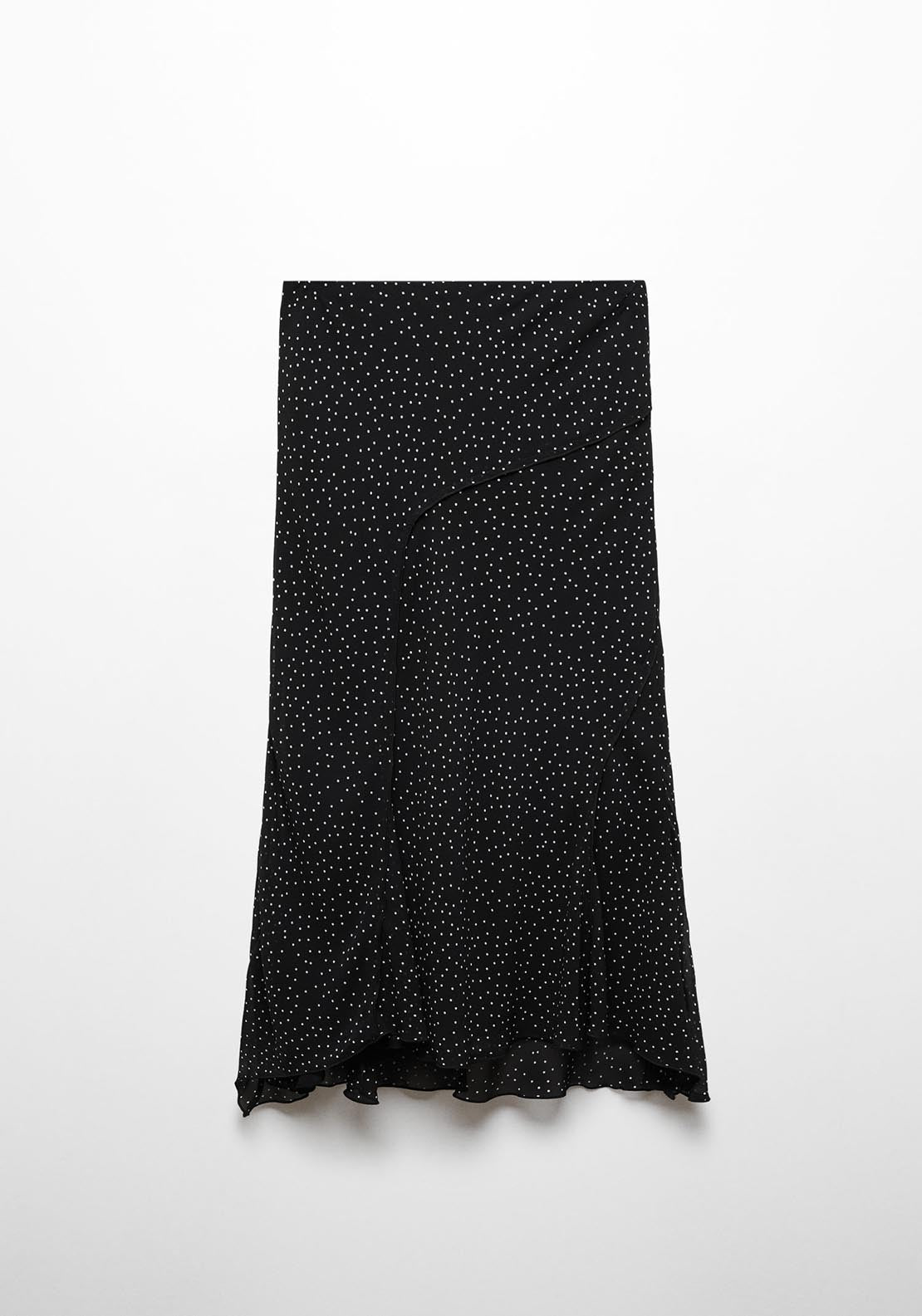 Mango Polka-dot asymmetric skirt 7 Shaws Department Stores