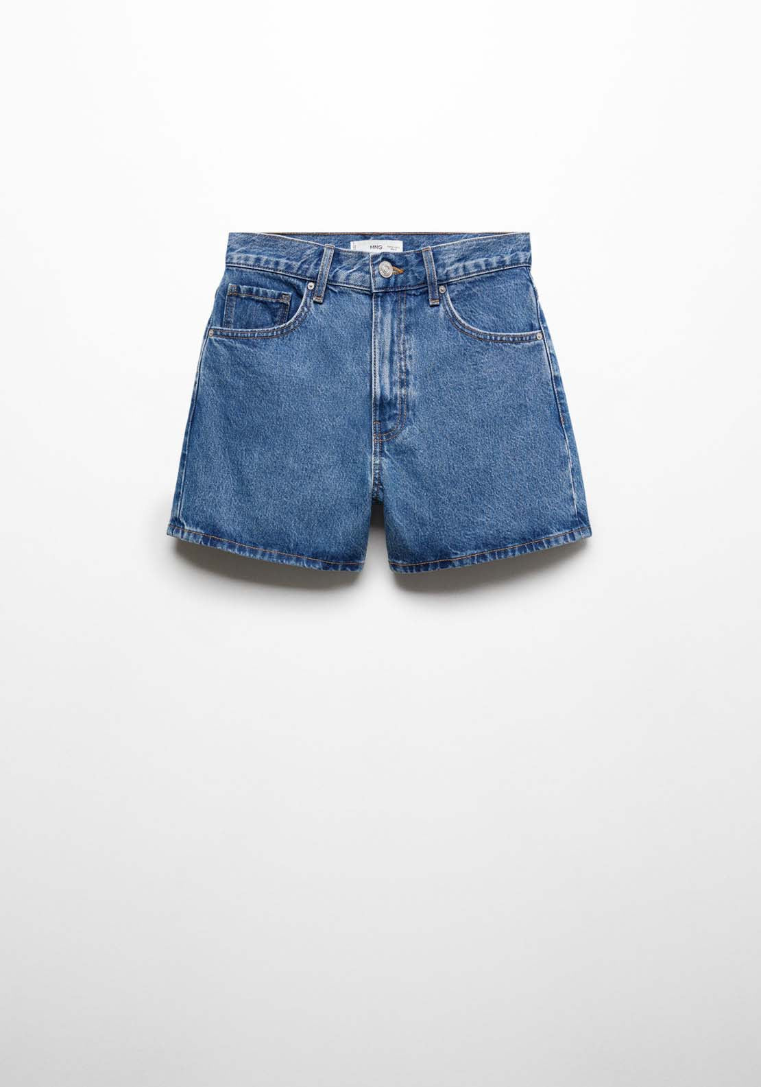 Mango High-rise denim shorts 7 Shaws Department Stores