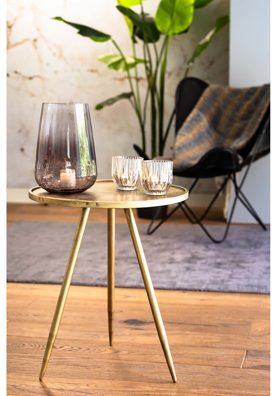 The Home Antique Gold Side Table 1 Shaws Department Stores