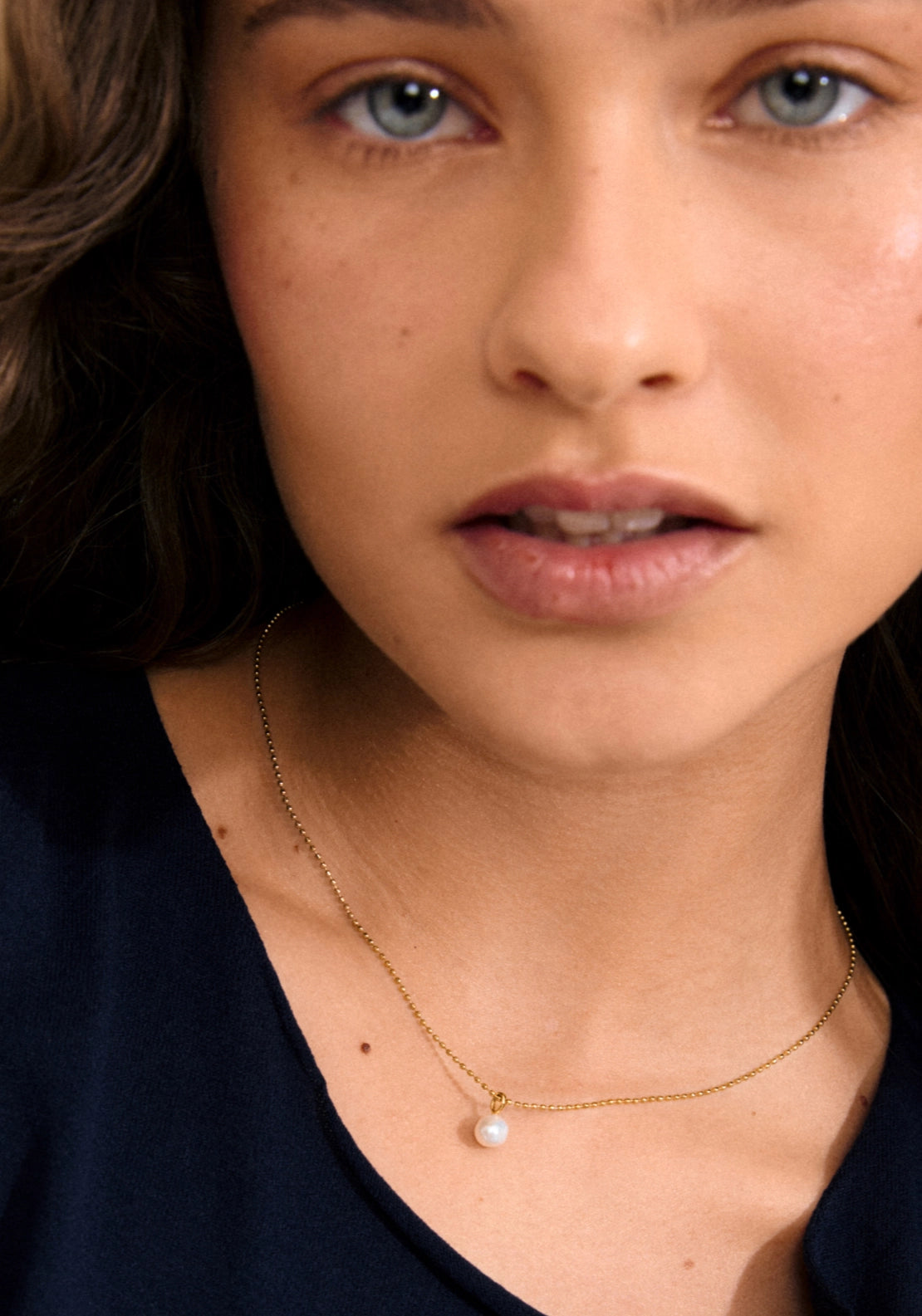Hadley Gold Plated Necklace - Gold