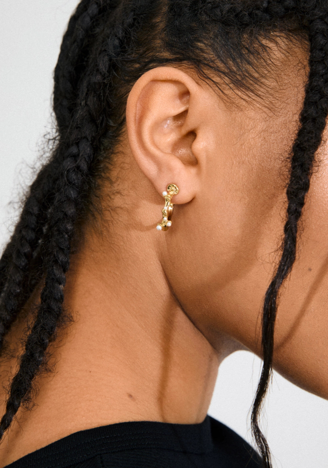 Hadley Gold Plated Earrings - Gold