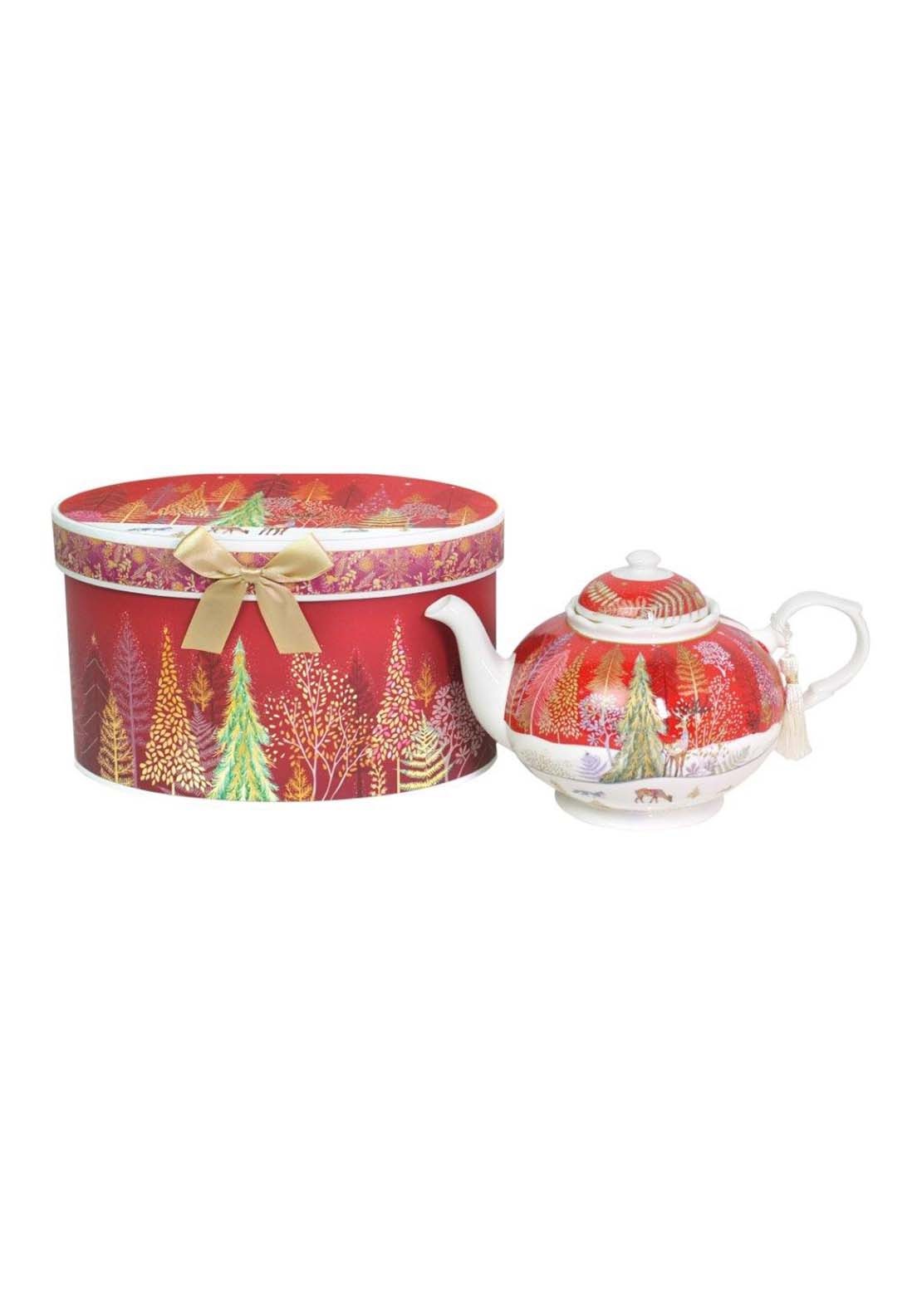 The Home Christmas Festive Teapot 1 Shaws Department Stores