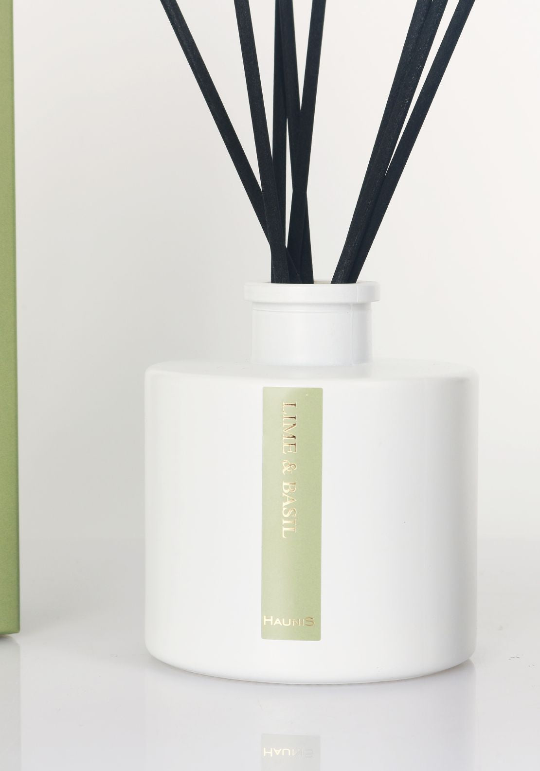 Haunis Lime &amp; Basil Candle &amp; Diffuser Set - Lime/basil 2 Shaws Department Stores
