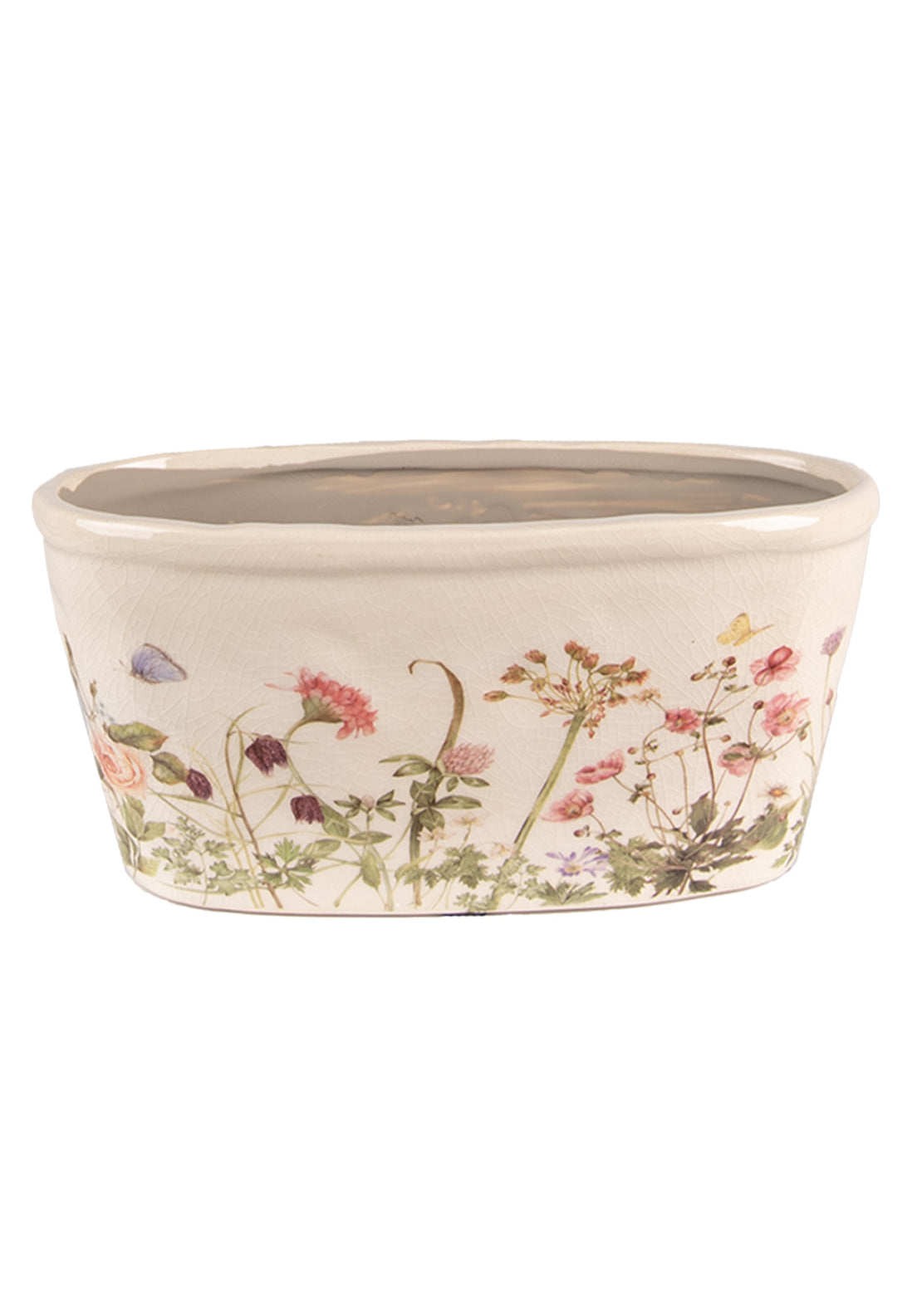Decoration Flowerpot Wide - Meadow