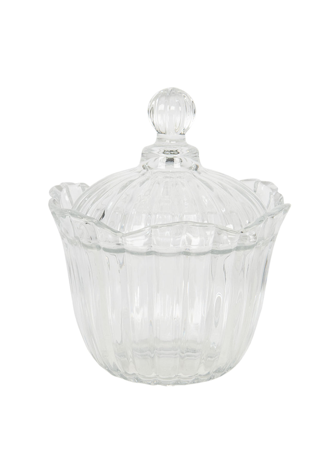 Glass Bowl with Cover - Chalice