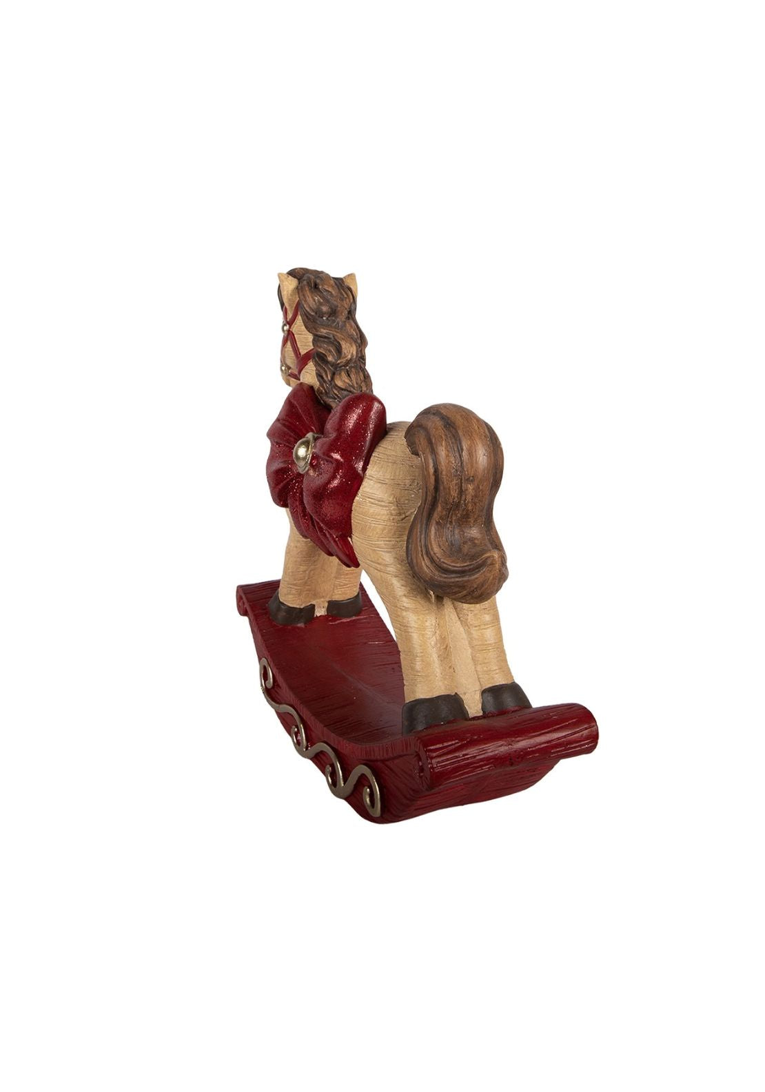 Rocking Horse Christmas Decoration - Multi