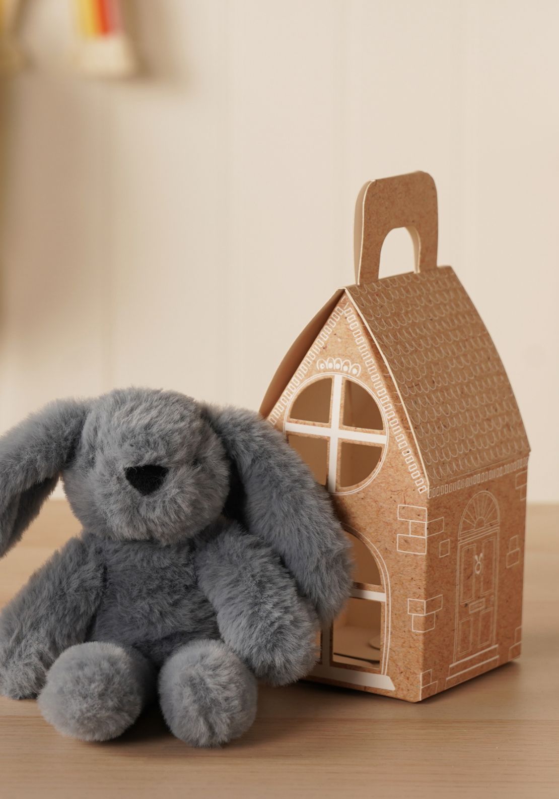 Softies Sonny The Plush Blue Bunny Keyring - Blue 6 Shaws Department Stores