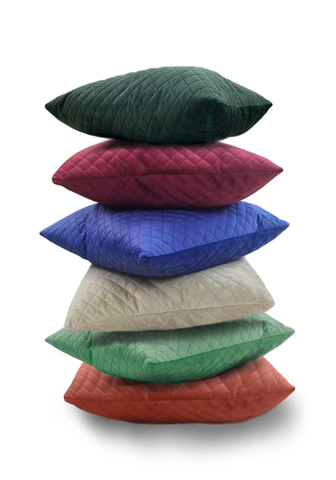 The Home Collection Pinsonic Velvet Cushion - Nude 4 Shaws Department Stores
