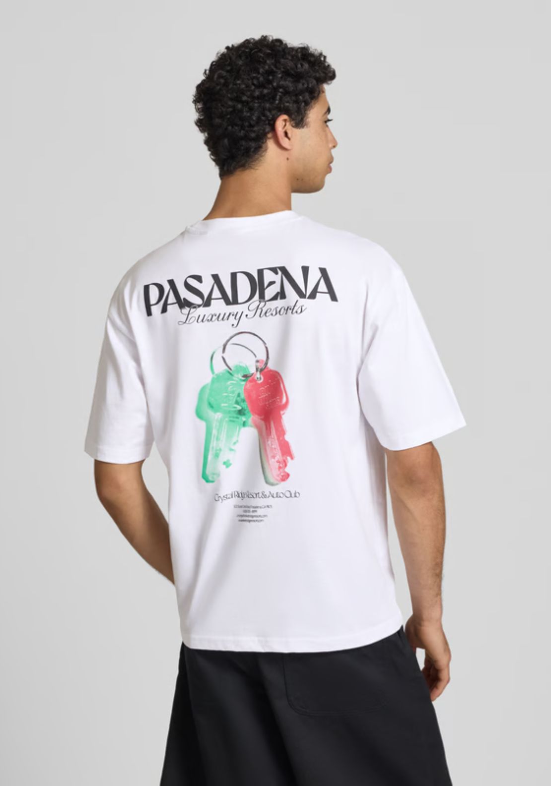 Only &amp; Sons Fred Boxy Tee - White 2 Shaws Department Stores