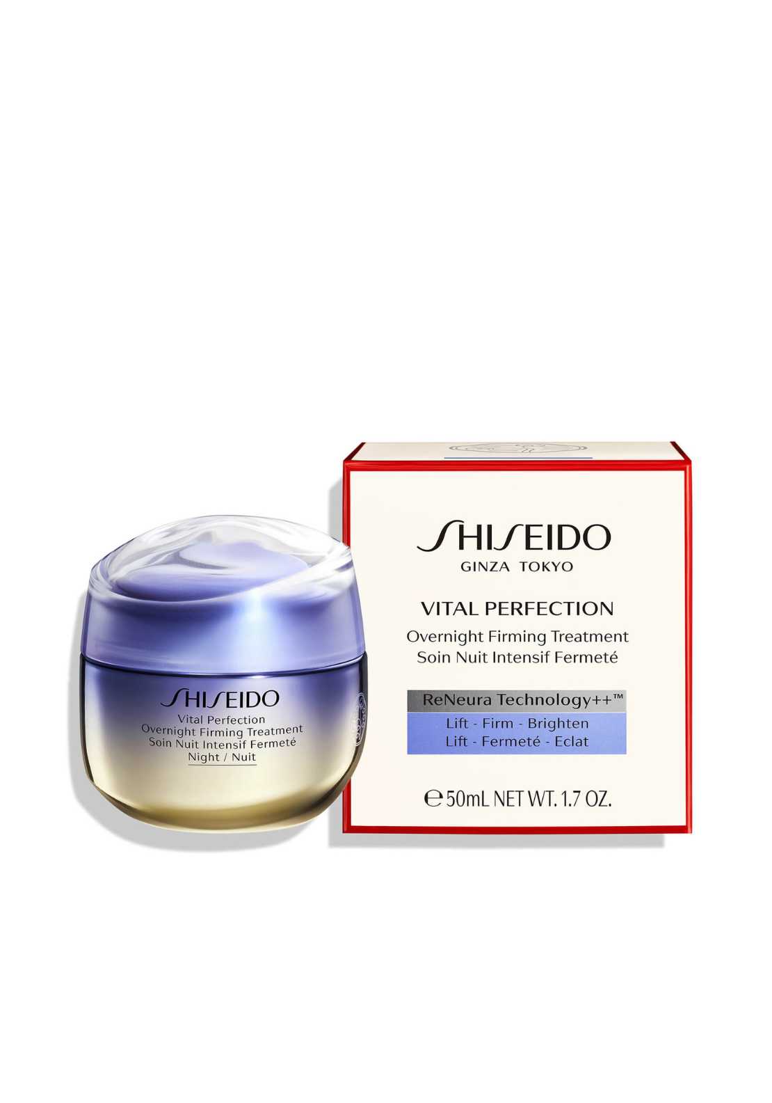 Shiseido Vital Perfection Overnight Firming Treatment 1 Shaws Department Stores