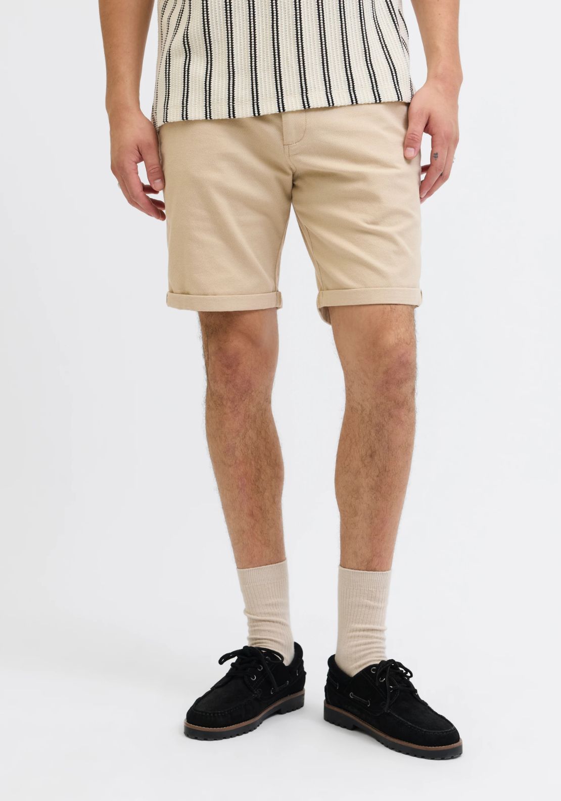 Jack &amp; Jones Regular Fit Chino Shorts - Dune 1 Shaws Department Stores