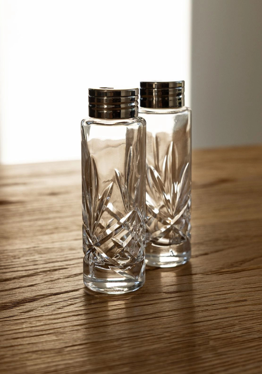 Trinity Salt &amp; Pepper Set - Clear