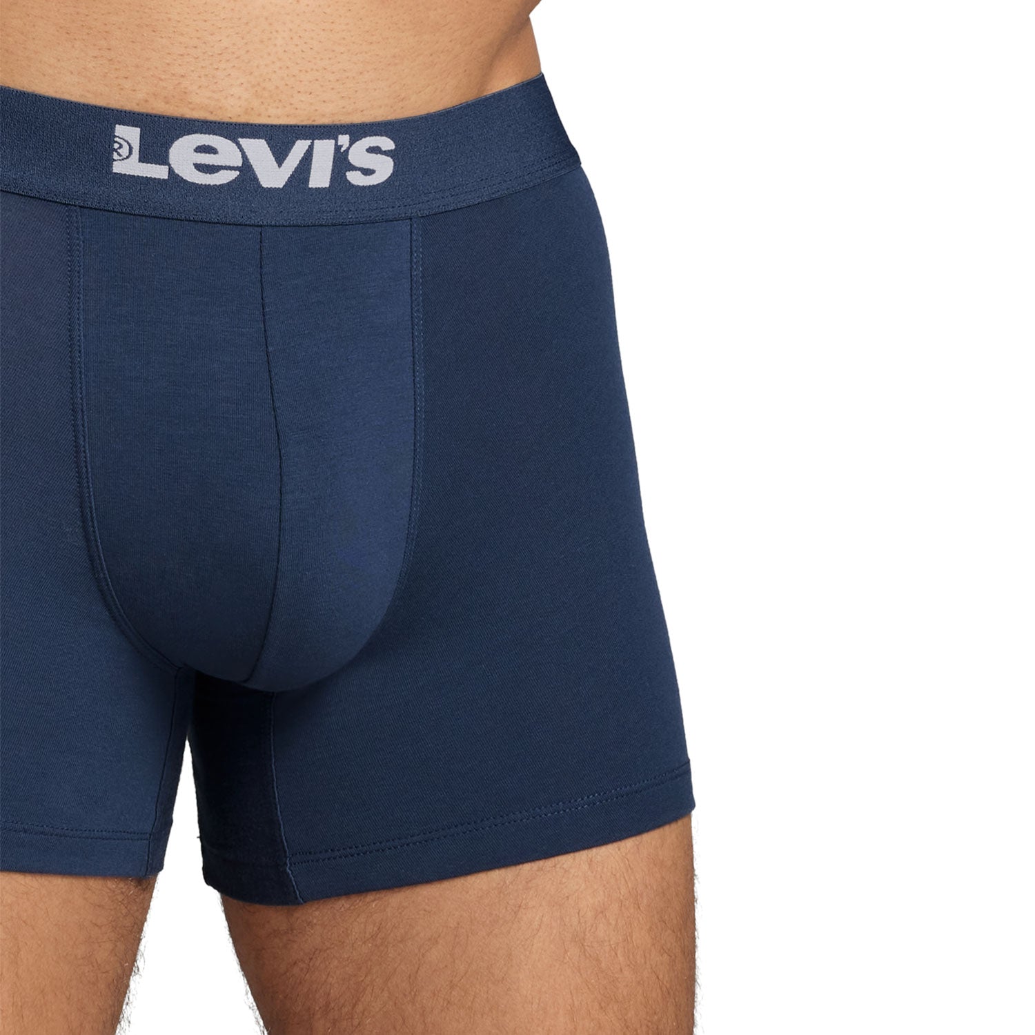 Levis Levis Men Solid Basic Boxer 2 Pack - Navy 4 Shaws Department Stores