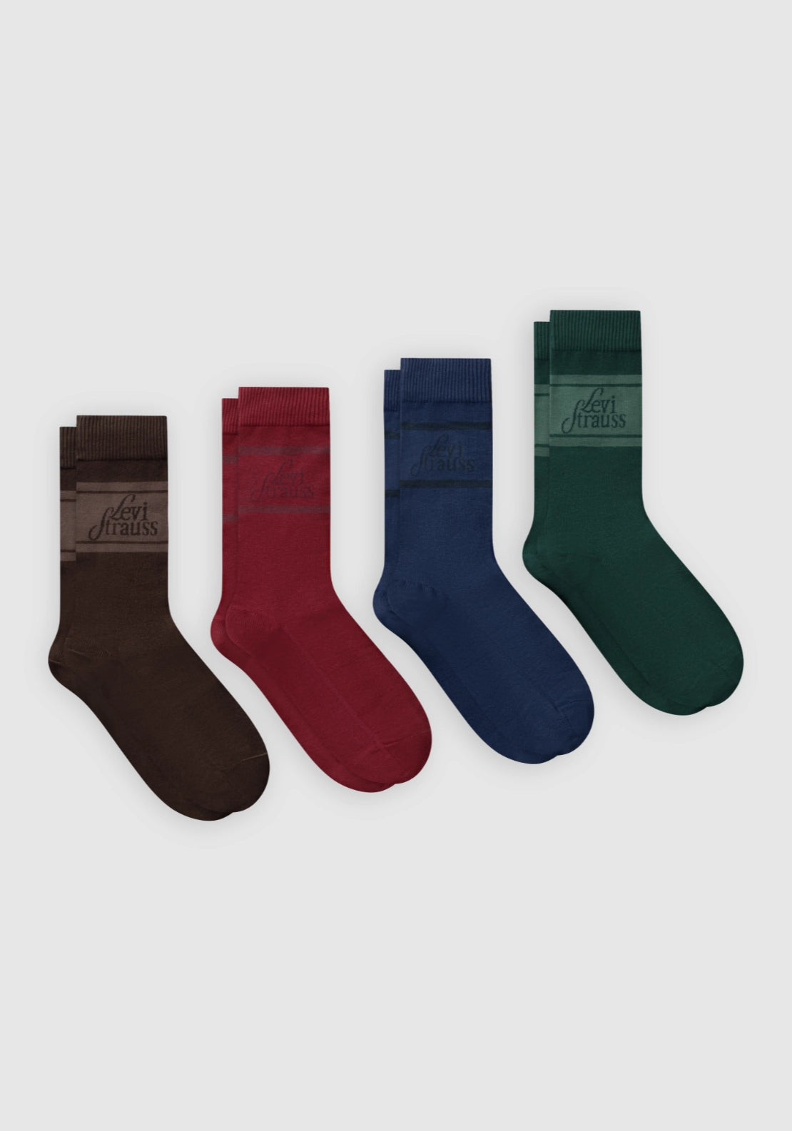 Levis Sock in Tin Box 4 Pack - Multicolour 2 Shaws Department Stores