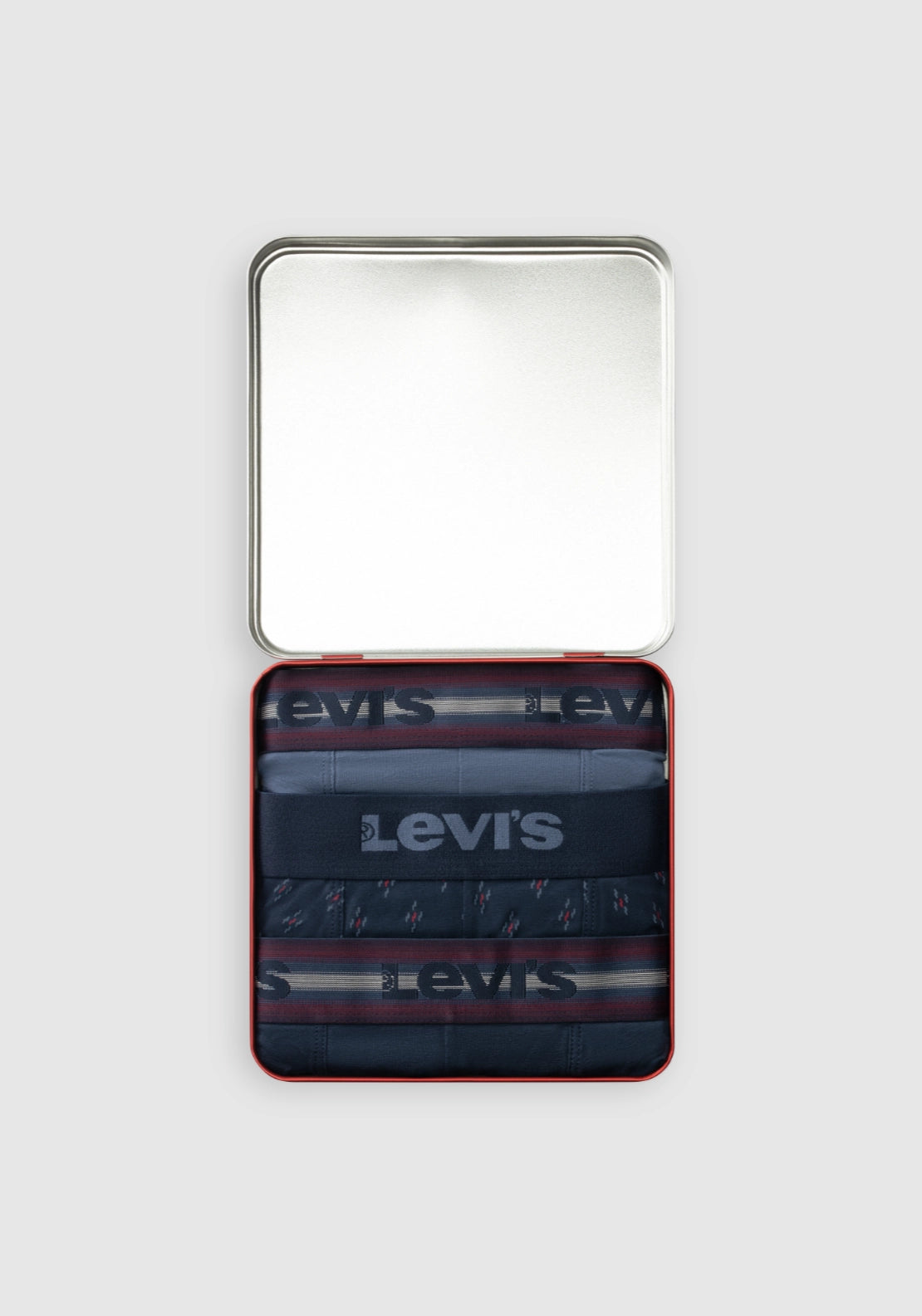 Levis Underwear in Tin Box 3 Pack - Cream 1 Shaws Department Stores