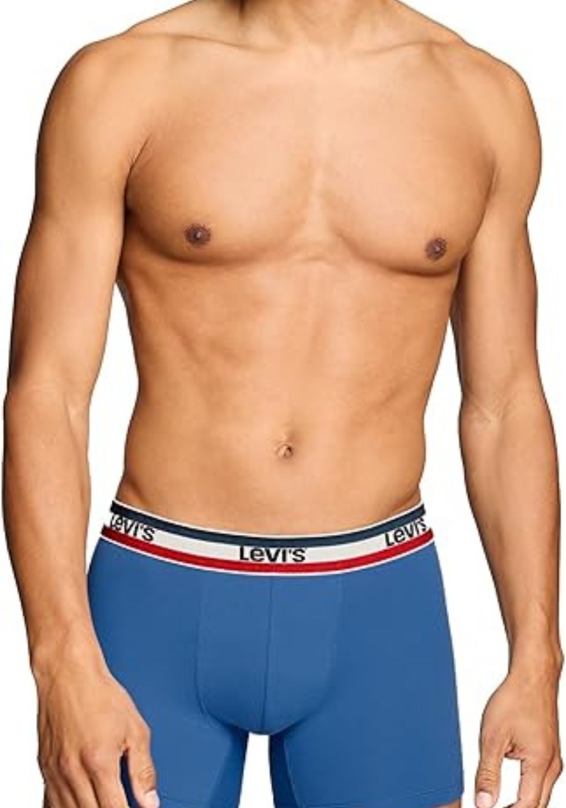 Levis 2 Pack Sportswear Logo Boxers - Blue / Navy 3 Shaws Department Stores