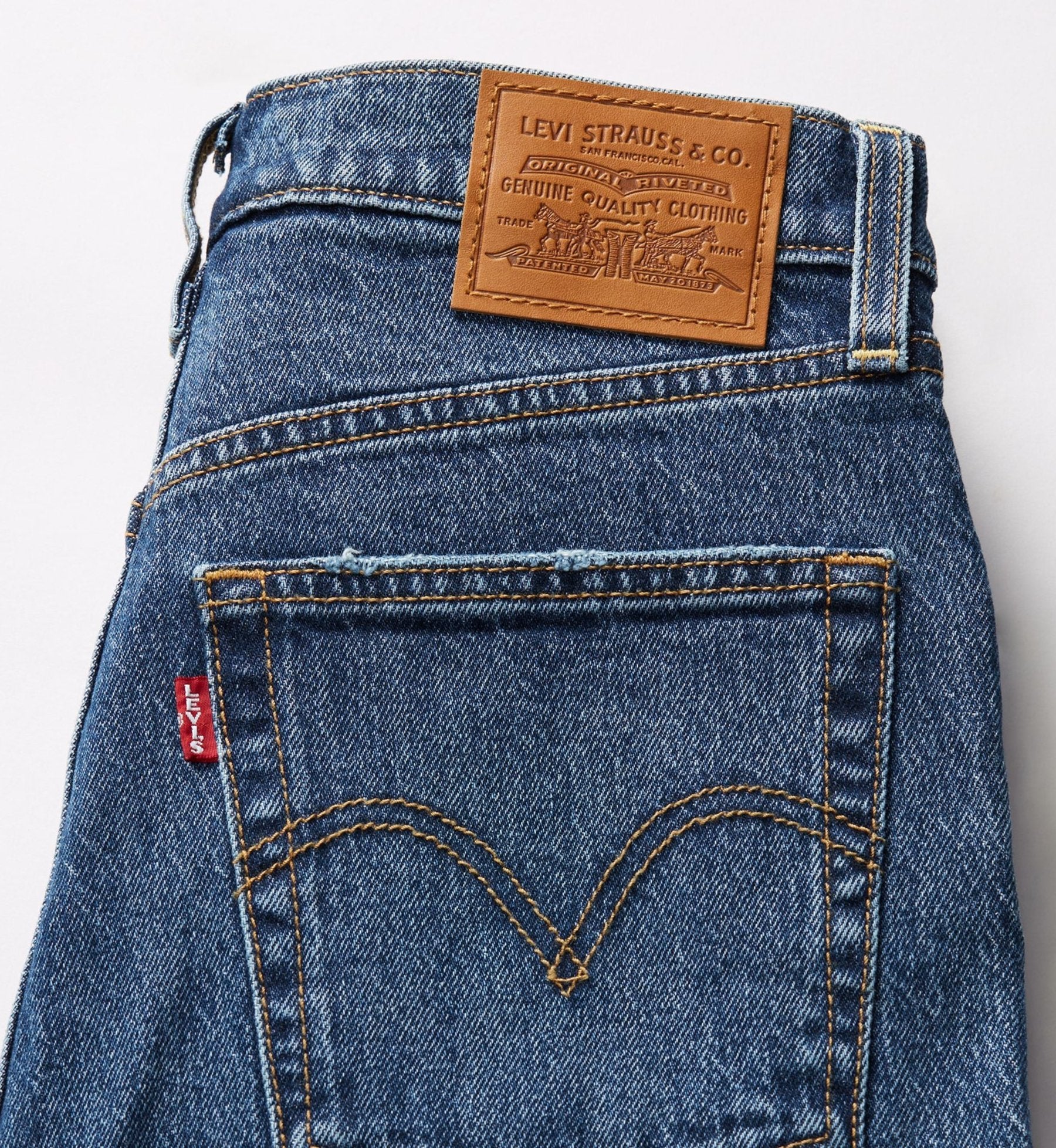 Levis Ribcage Straight Ankle Jean 5 Shaws Department Stores