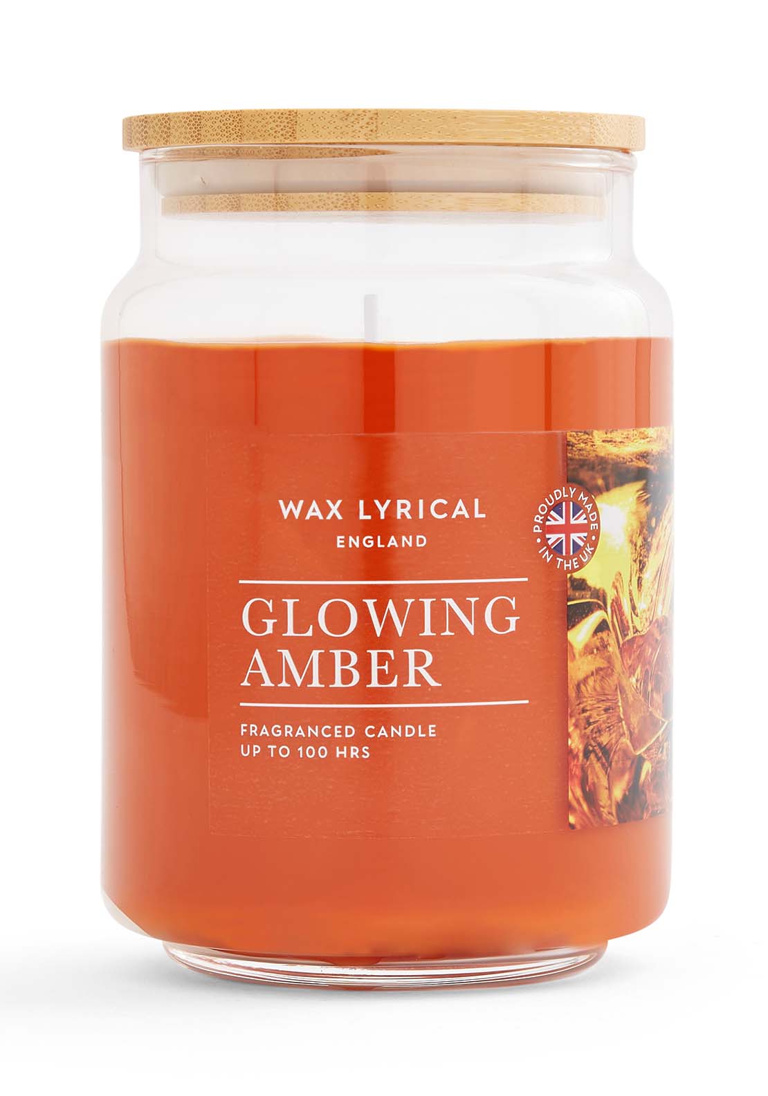 Wax Lyrical Wax Lyrical Large Jar Glowing Amber 1 Shaws Department Stores