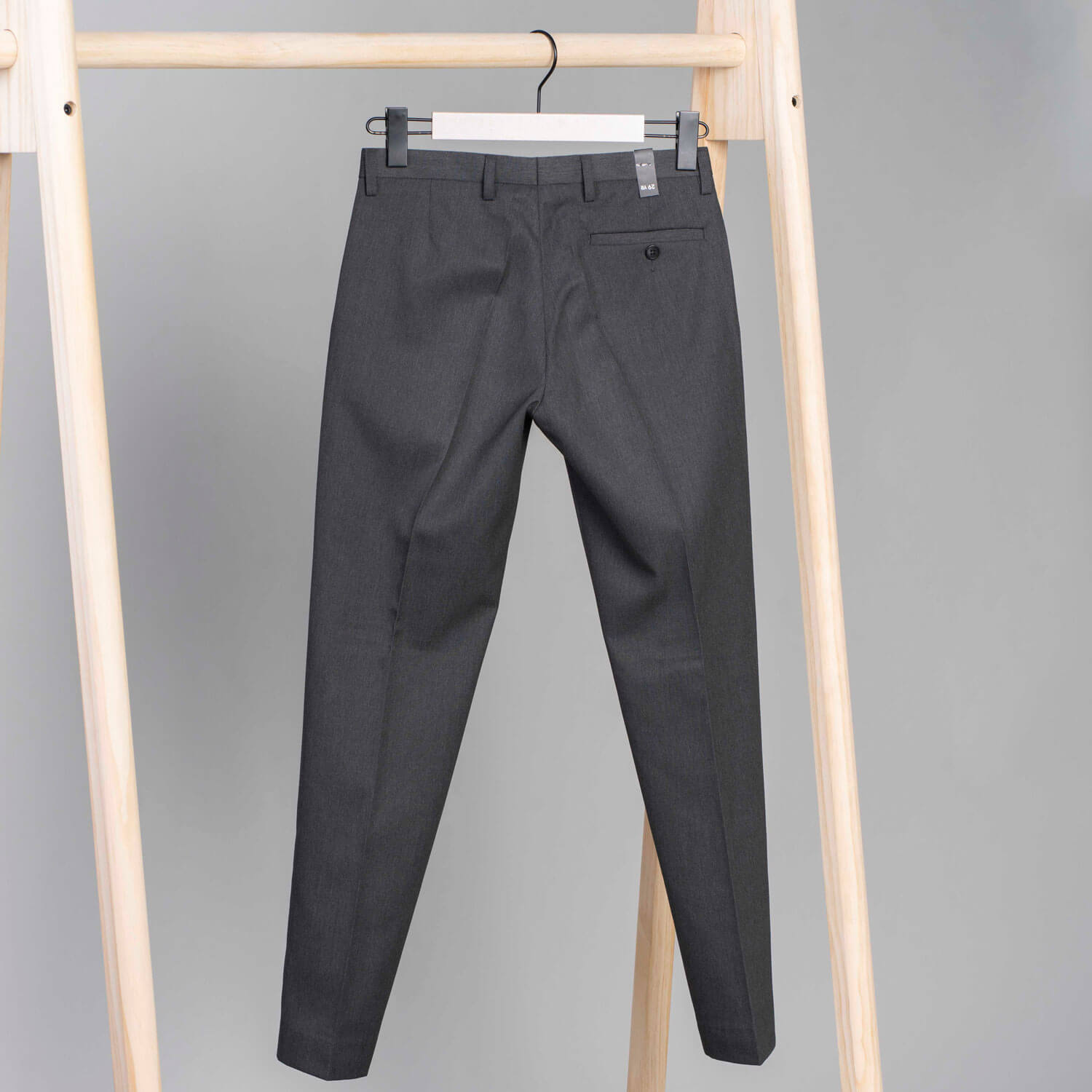 Blue Dot Elson Senior Boys Trousers - Grey 2 Shaws Department Stores