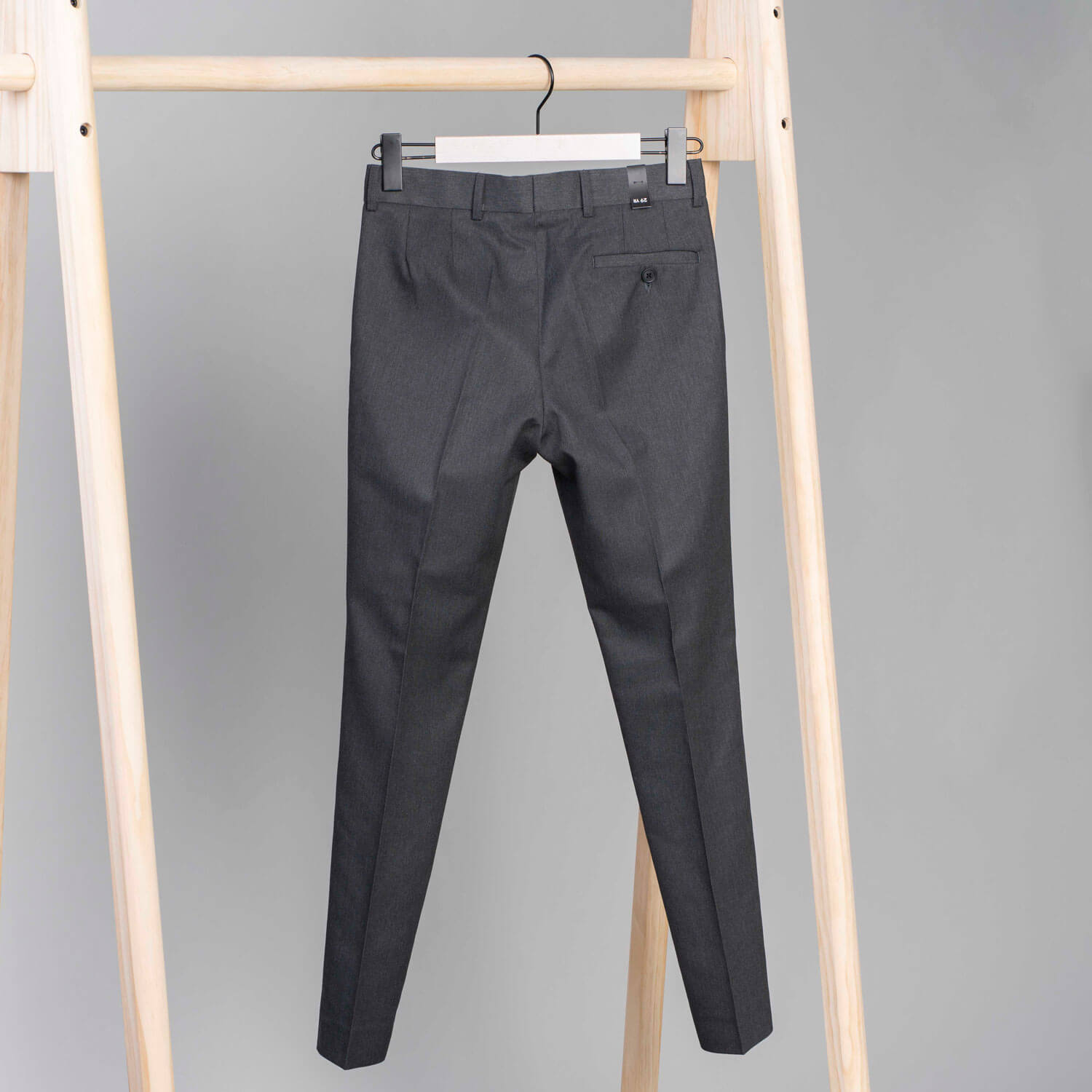 Blue Dot Boys Slimfit Trousers - Grey 2 Shaws Department Stores