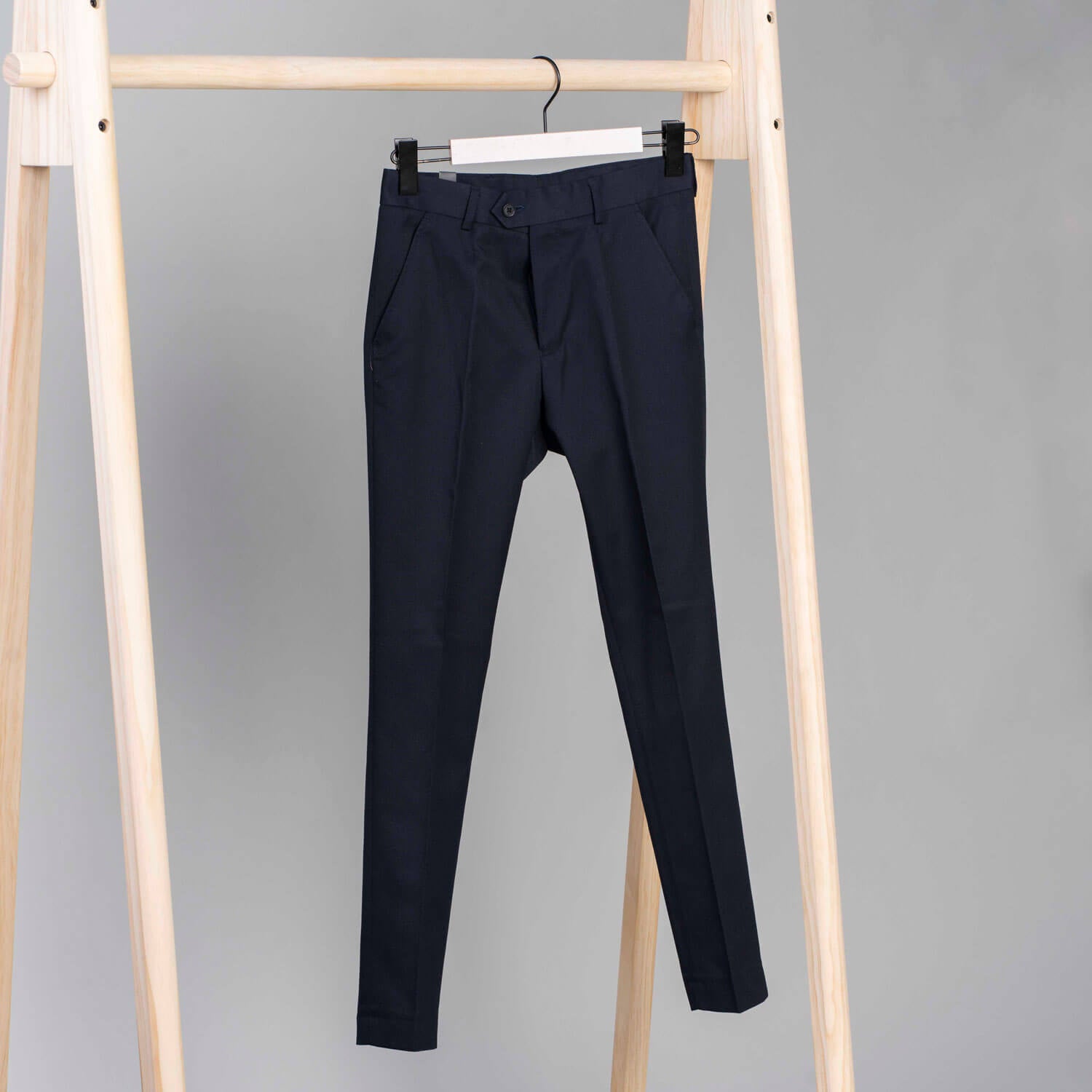 Blue Dot Boys Slimfit Trousers - Navy 1 Shaws Department Stores