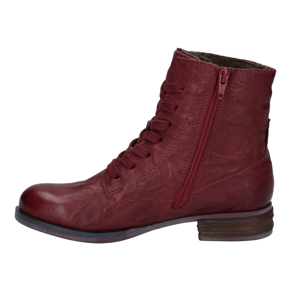 Josef Seibel Sanja 01 Boot - Wine 4 Shaws Department Stores