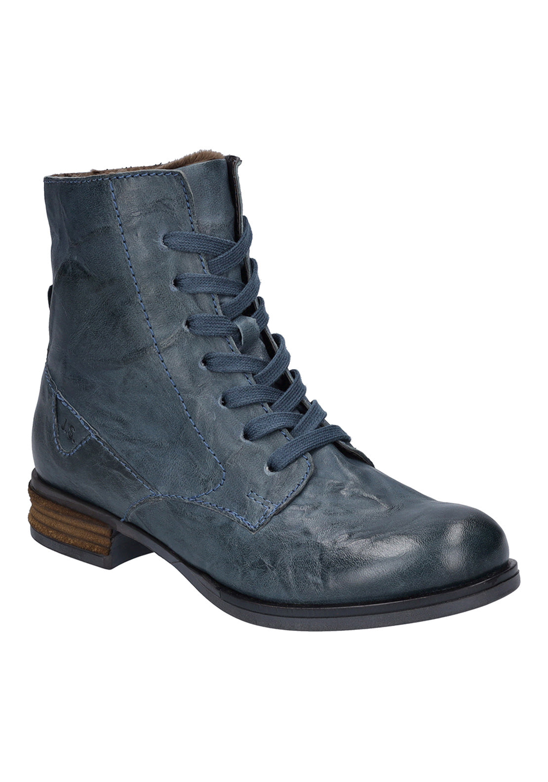 Josef Seibel Sanja 01 Boot - Blue 1 Shaws Department Stores