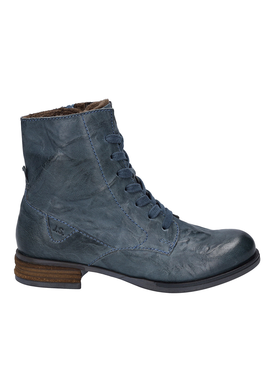 Josef Seibel Sanja 01 Boot - Blue 2 Shaws Department Stores