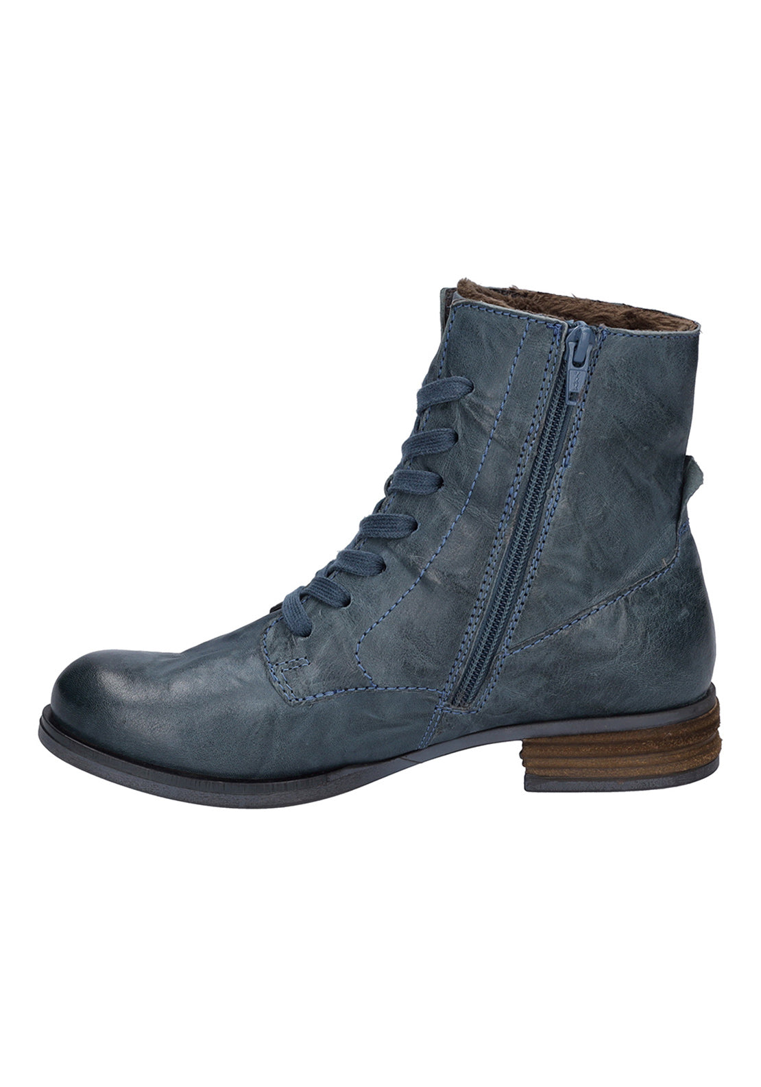 Josef Seibel Sanja 01 Boot - Blue 5 Shaws Department Stores