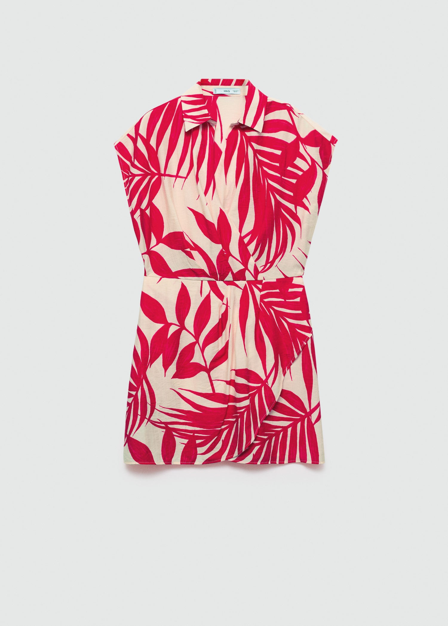 Mango Print wrap dress 6 Shaws Department Stores
