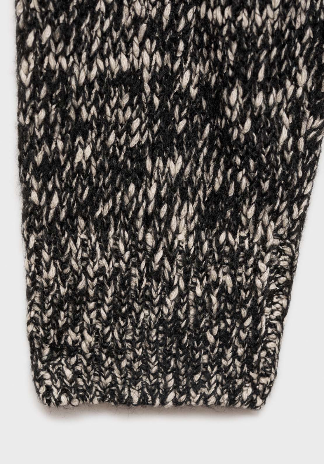 Mango Mottled round-neck sweater - Gray 5 Shaws Department Stores