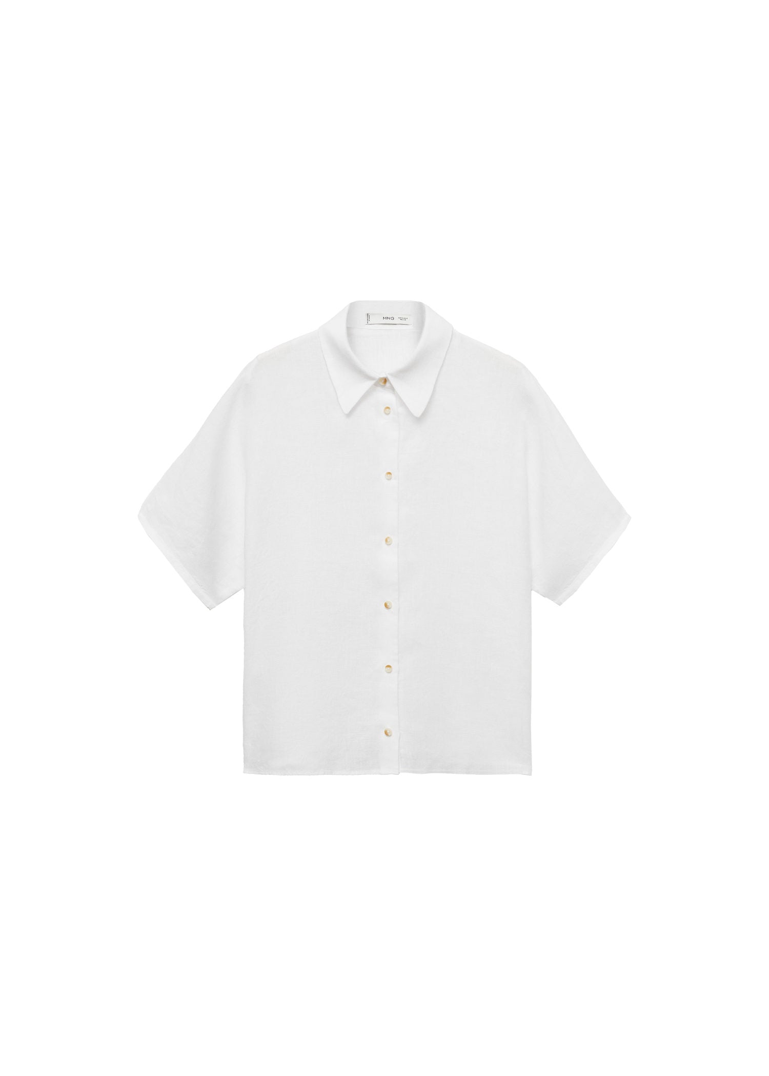 Mango 100% Linen shirt 8 Shaws Department Stores