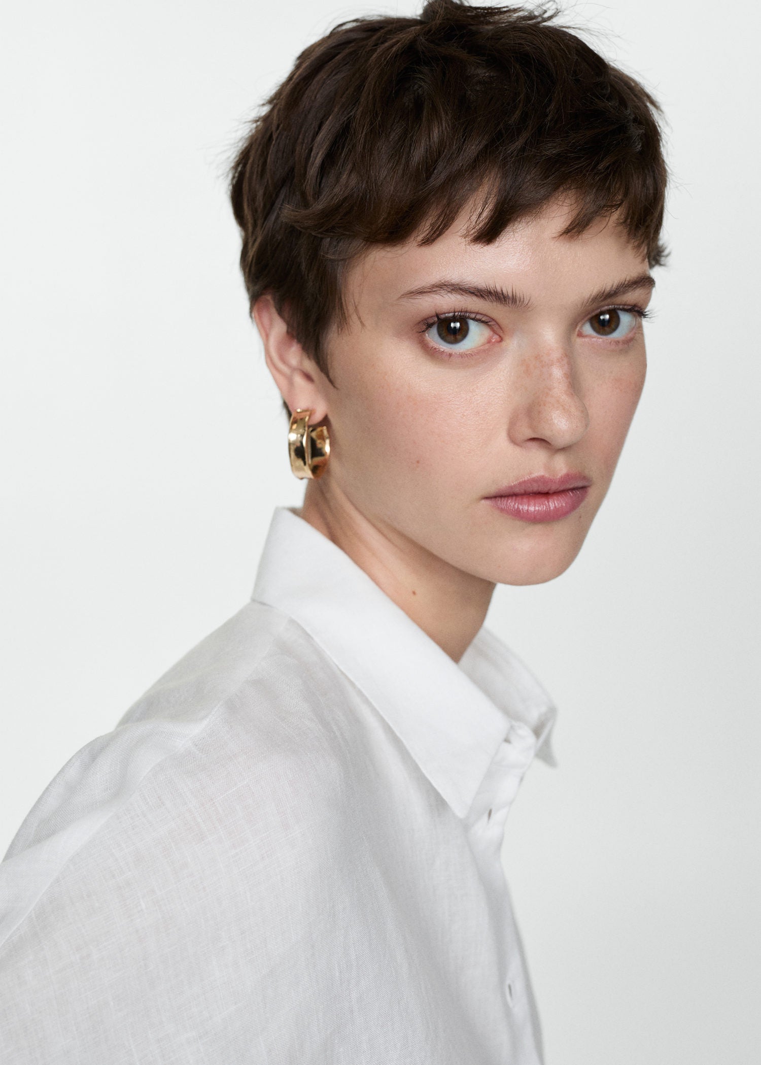 Mango 100% Linen shirt 5 Shaws Department Stores