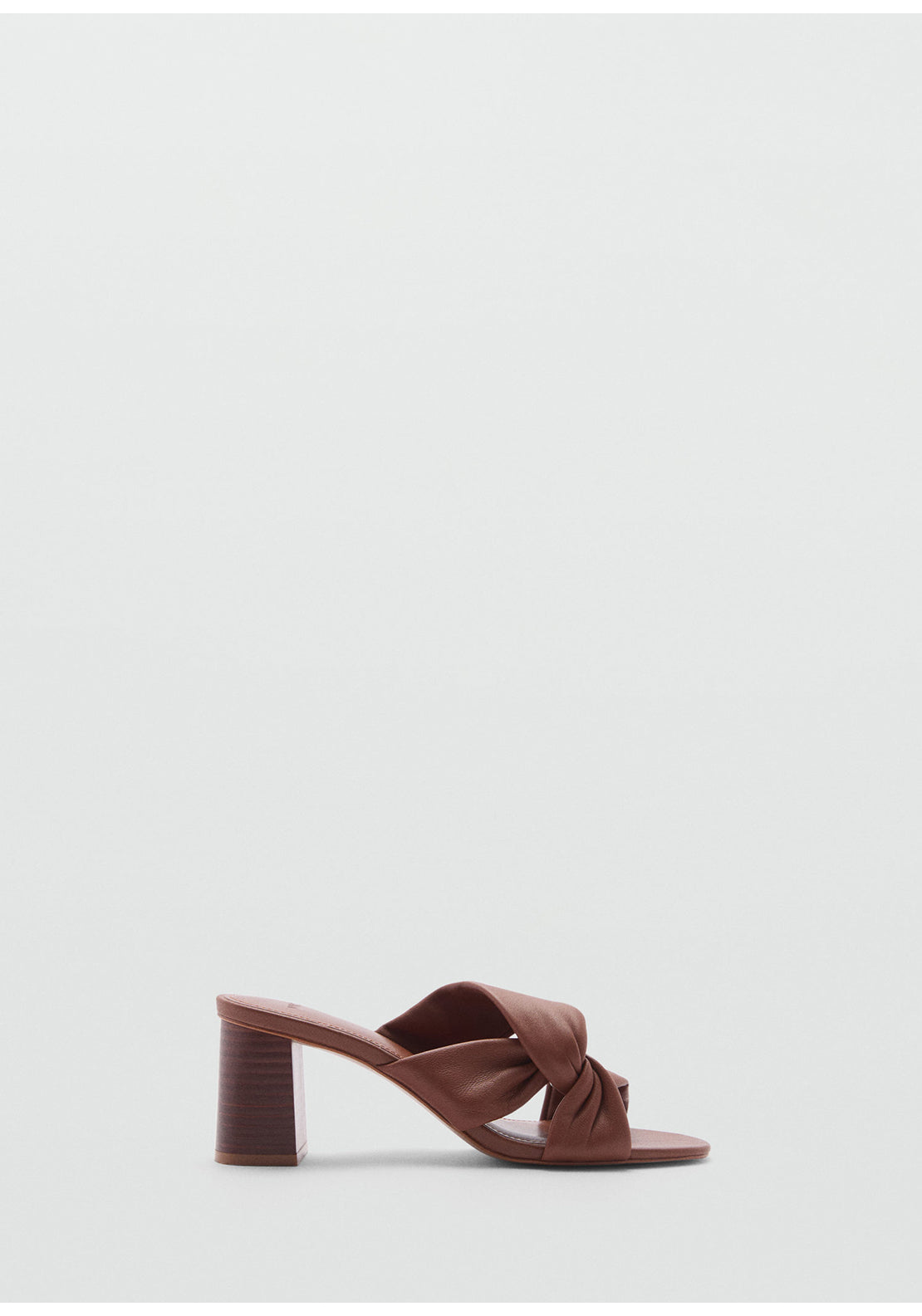 Mango Knot leather sandals 5 Shaws Department Stores