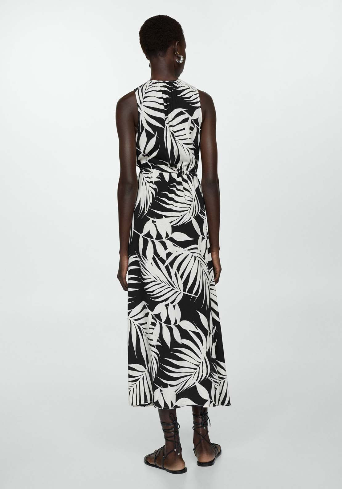 Mango Bow printed dress 4 Shaws Department Stores