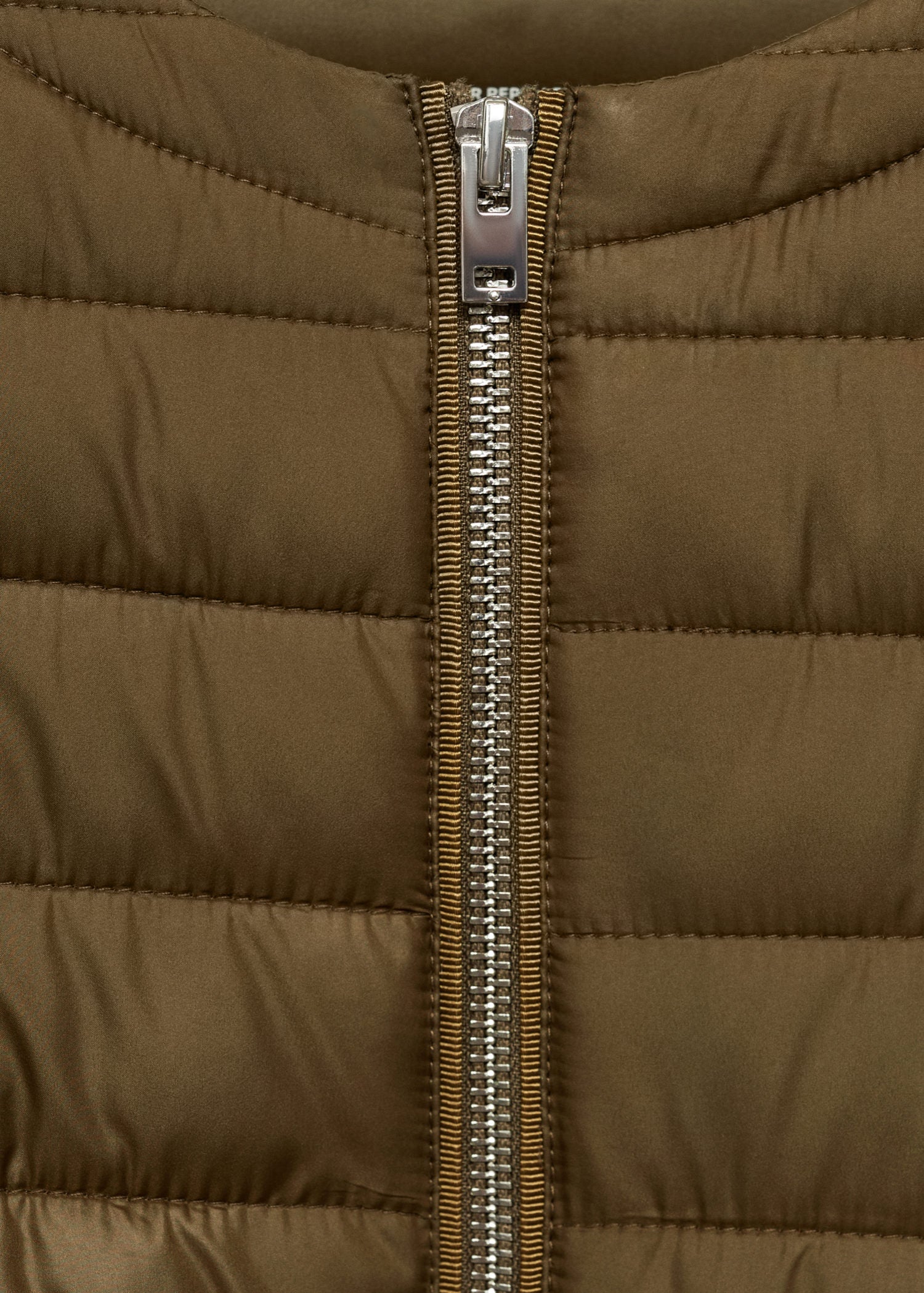 Mango Pocket quilted jacket - Beige/khaki 6 Shaws Department Stores