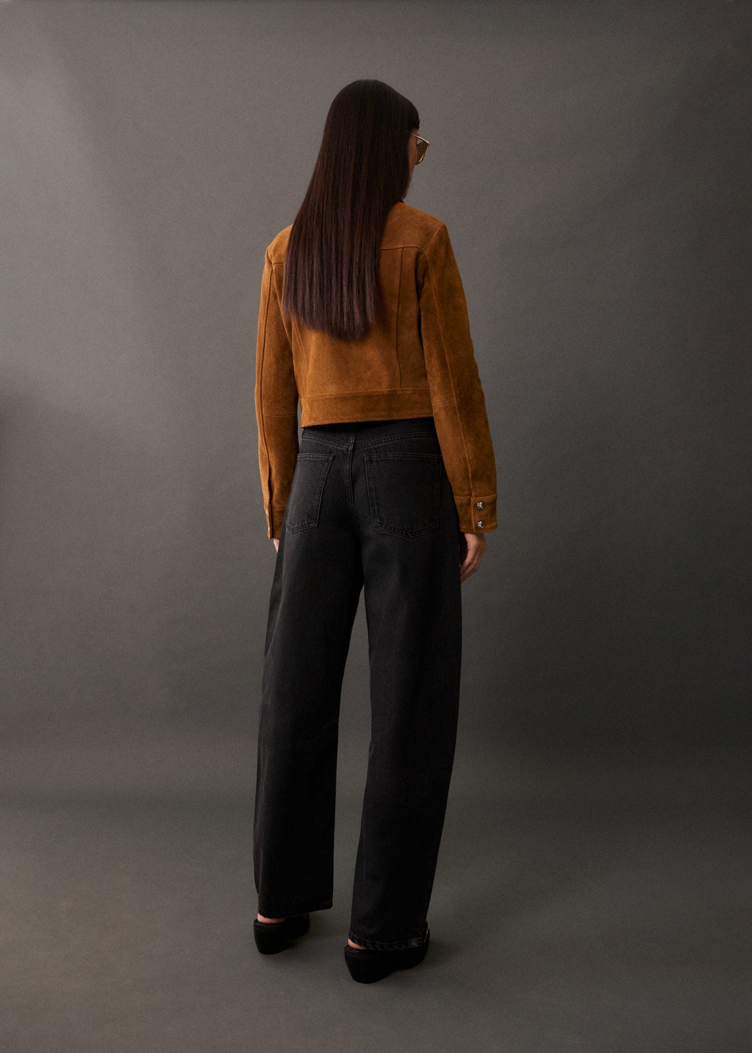 Mango Jeans Bet balloon high rise - Open Gray 2 Shaws Department Stores