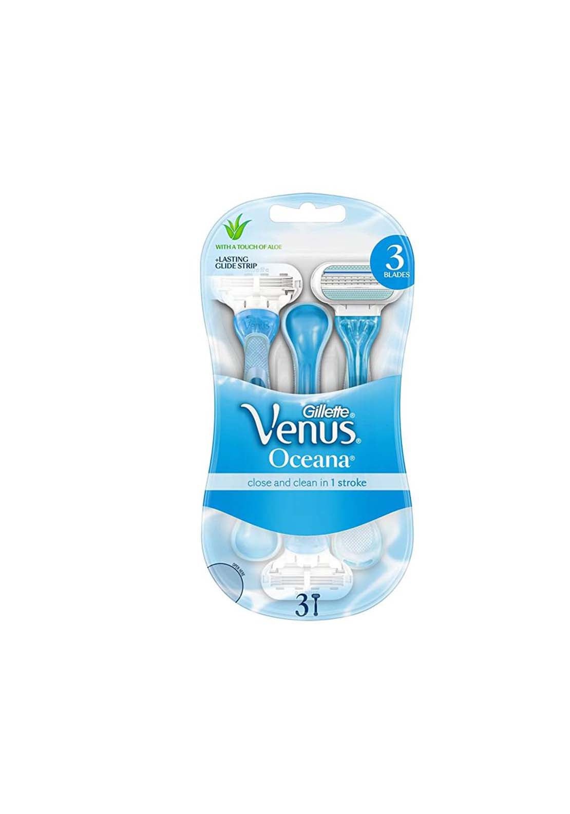 Gillette Disposable Venus Oceana Razor x 3 1 Shaws Department Stores