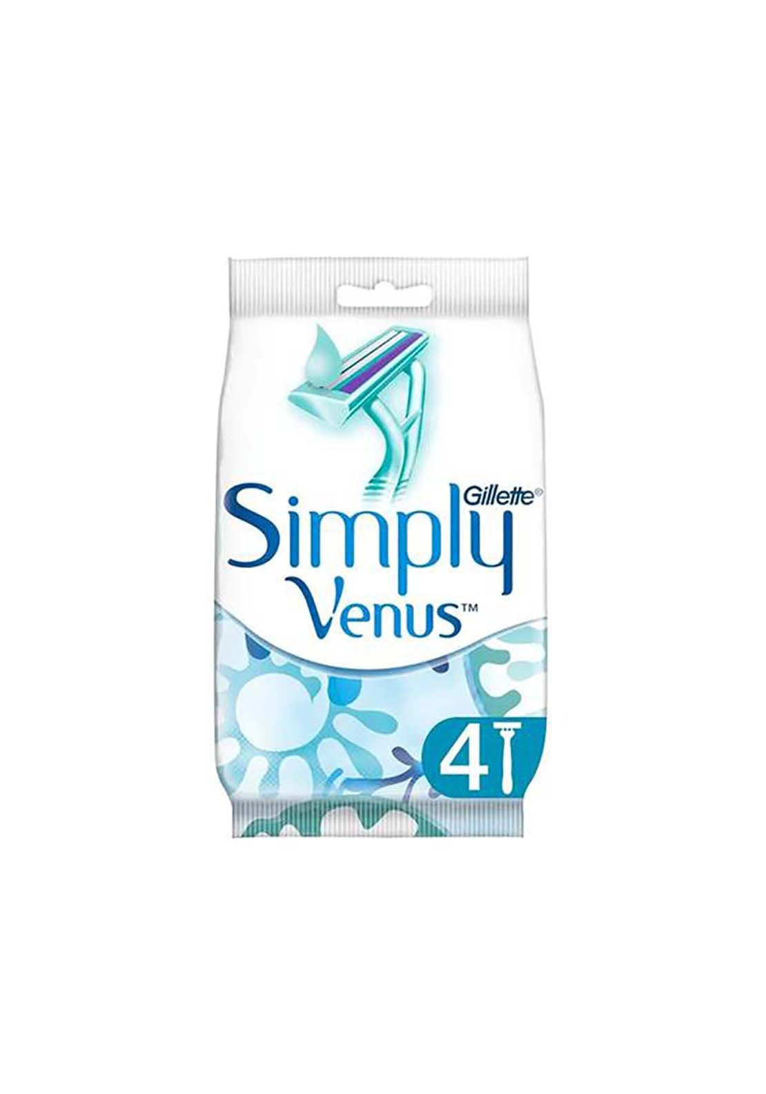 Gillette Simply Venus Disposable 4 Pack 1 Shaws Department Stores