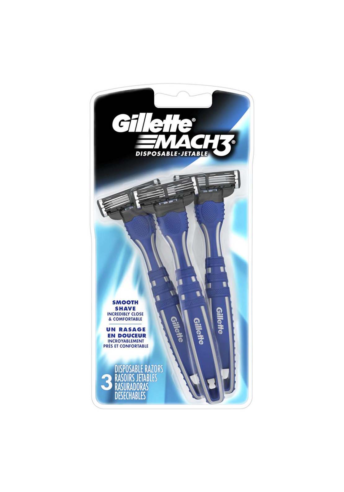 Gillette Disposable Mach 3 Razor x 3 1 Shaws Department Stores