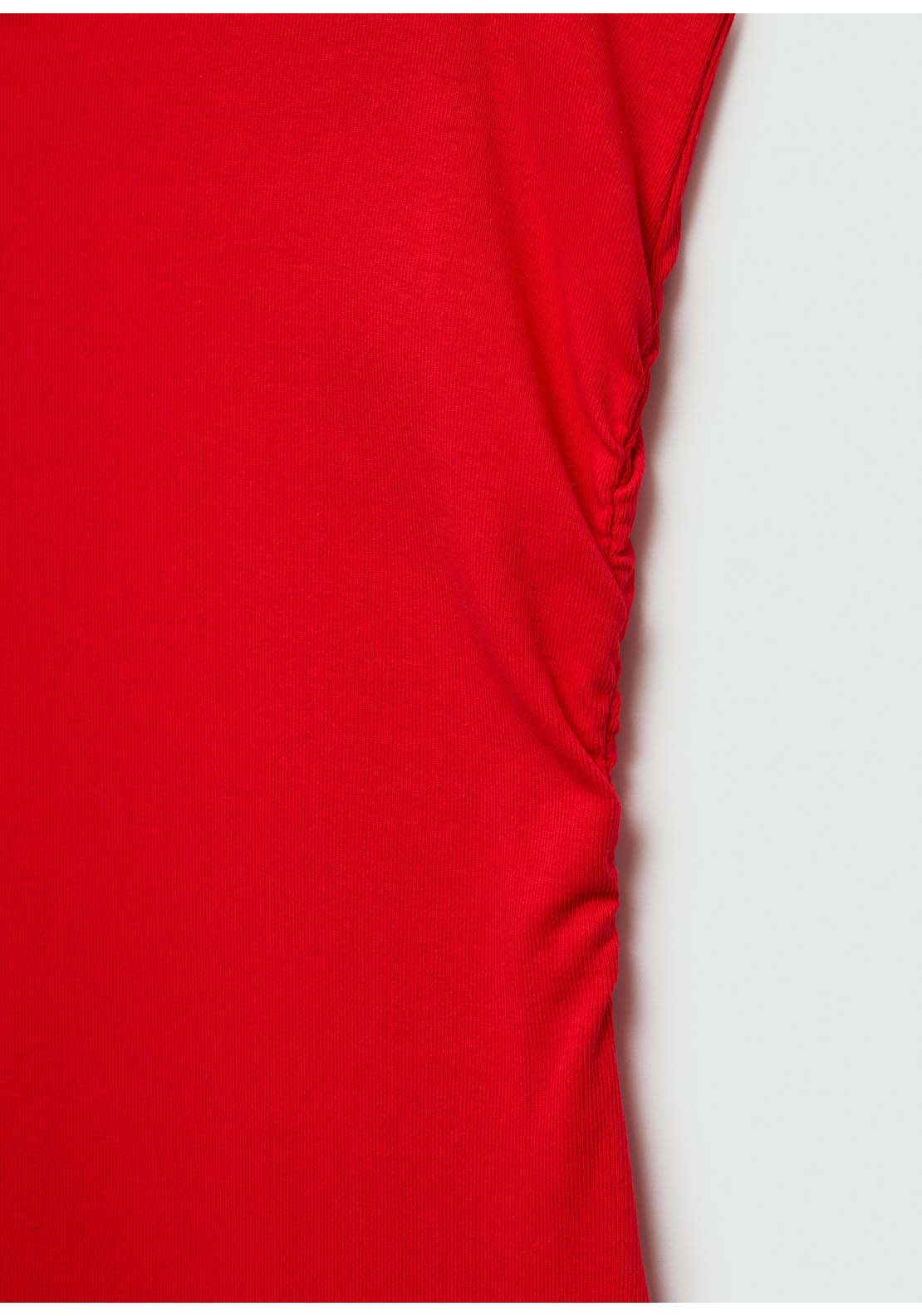 Mango Midi-dress with straps - Red 7 Shaws Department Stores