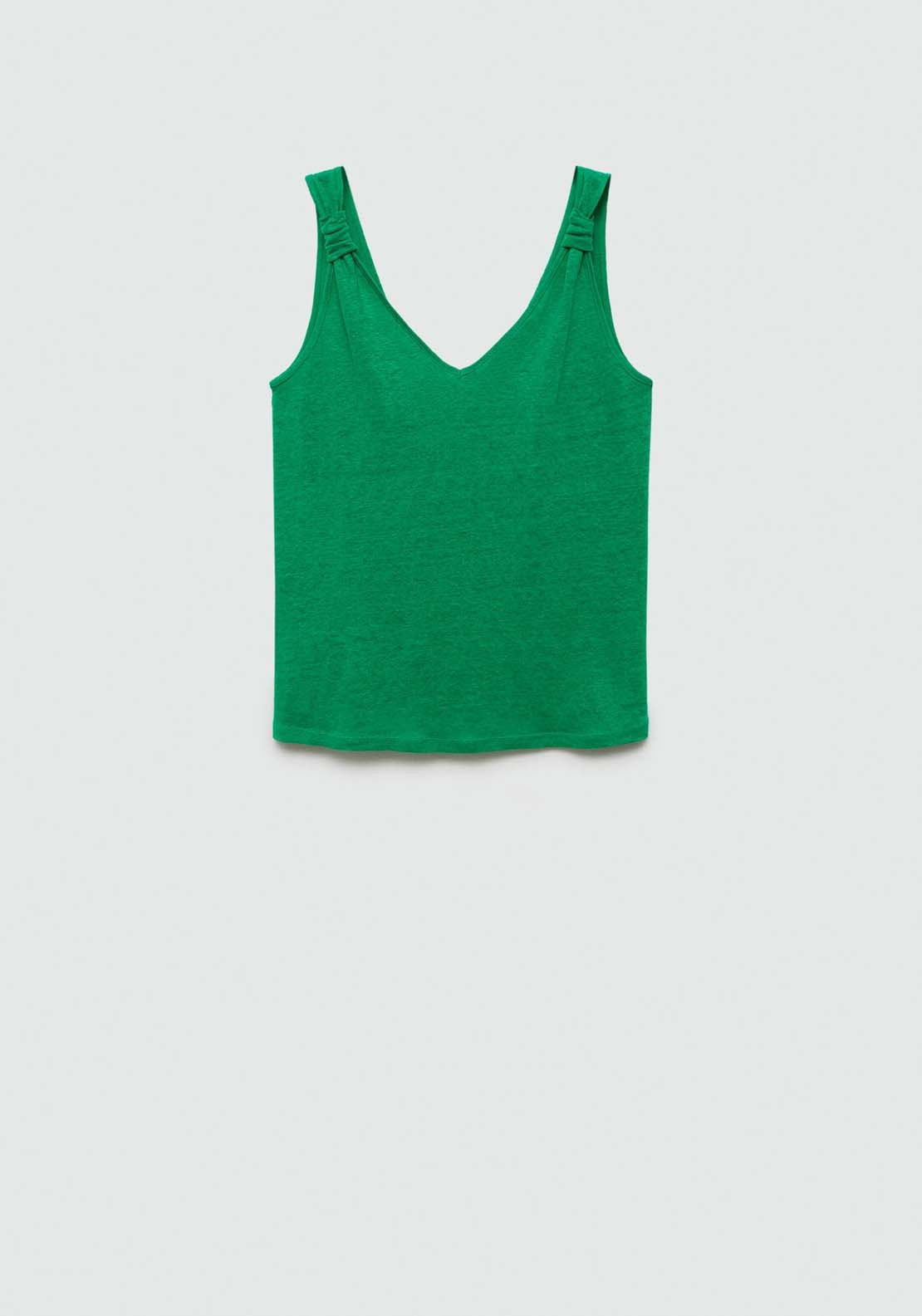 Mango Linen top with knotted straps 8 Shaws Department Stores