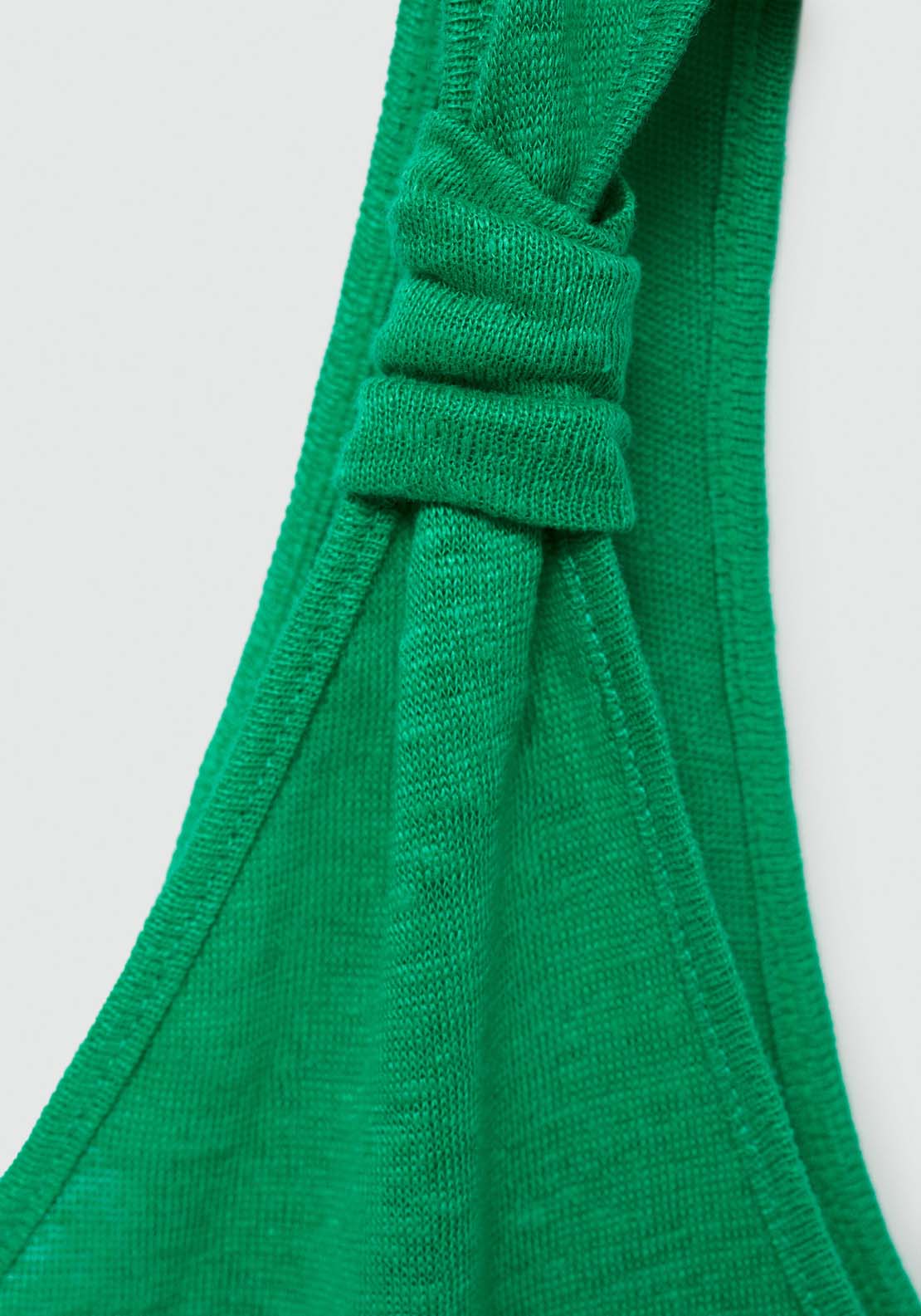 Mango Linen top with knotted straps 7 Shaws Department Stores
